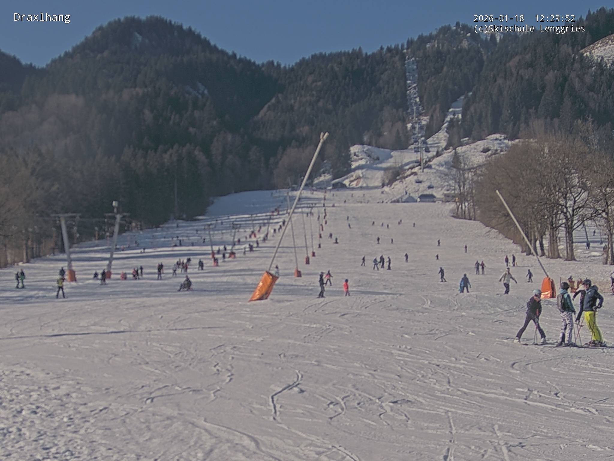 Archiv Foto Webcam Blick auf den Draxlhang