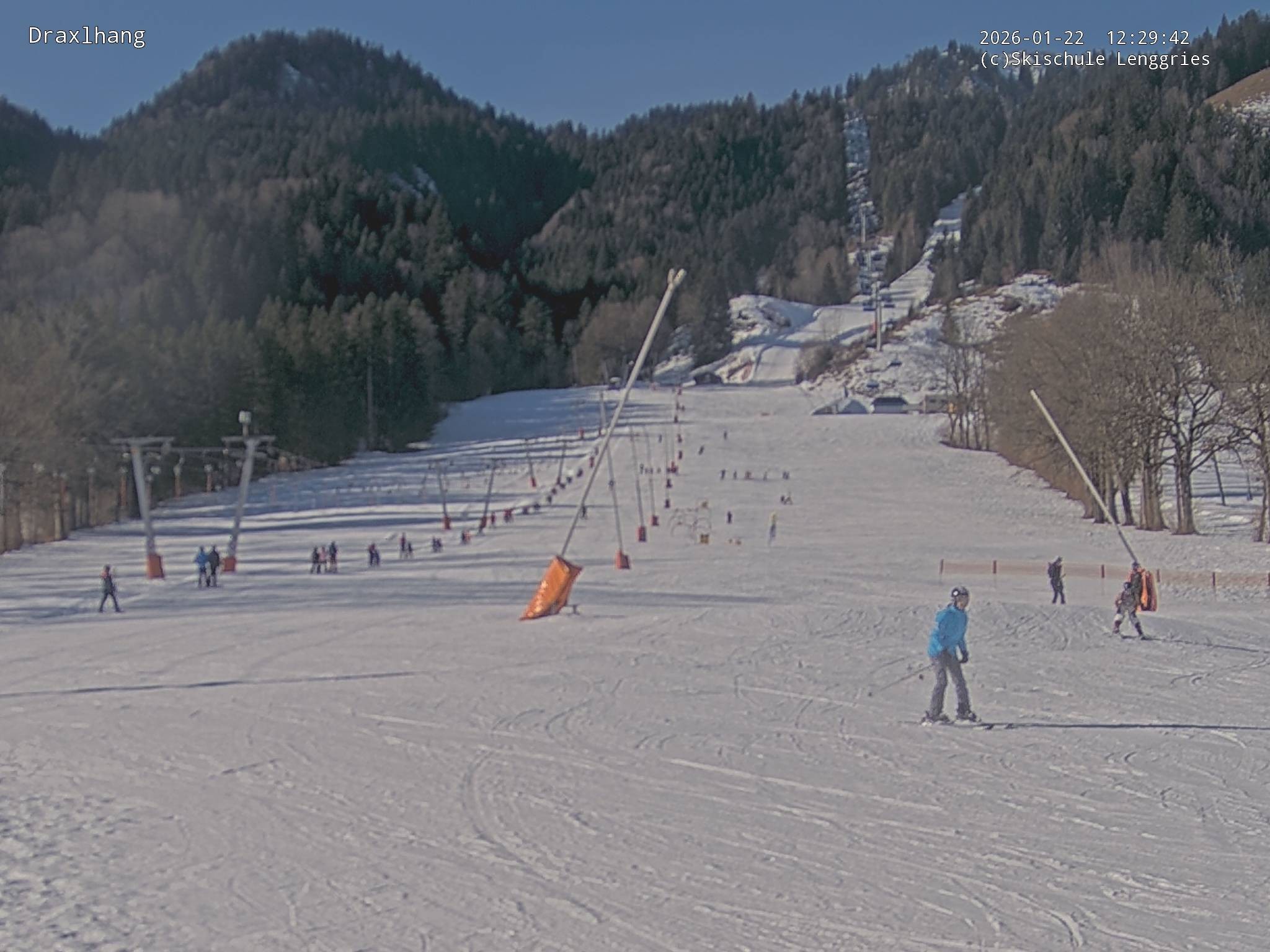 Archiv Foto Webcam Blick auf den Draxlhang