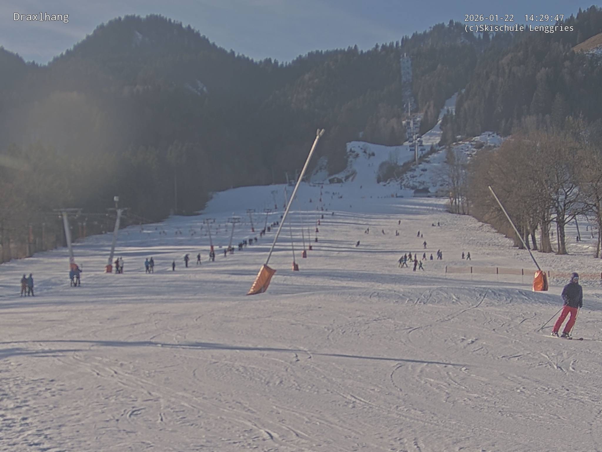 Archiv Foto Webcam Blick auf den Draxlhang