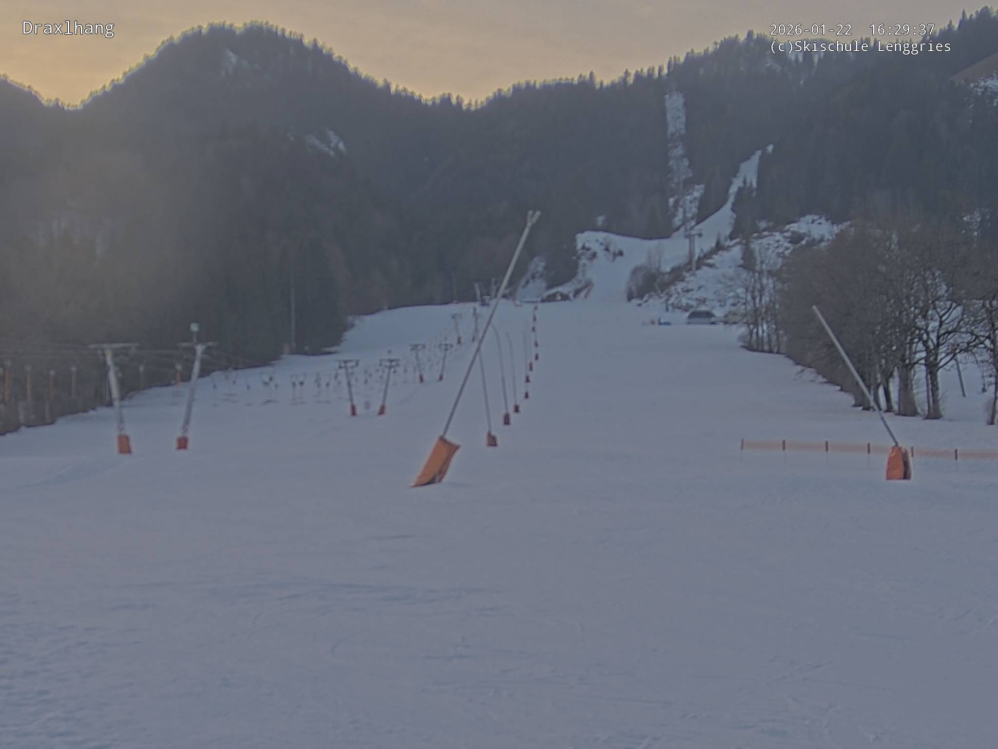 Archiv Foto Webcam Blick auf den Draxlhang