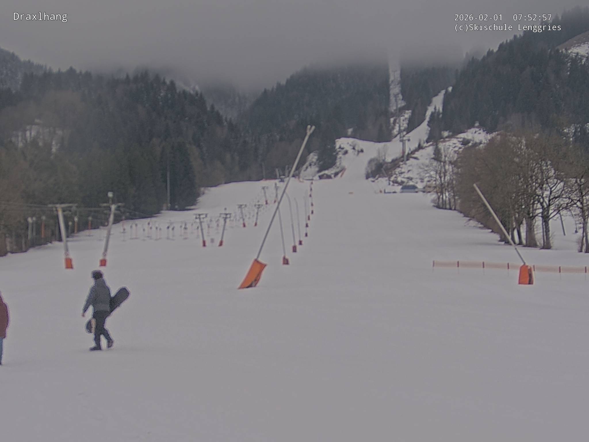 Archiv Foto Webcam Blick auf den Draxlhang