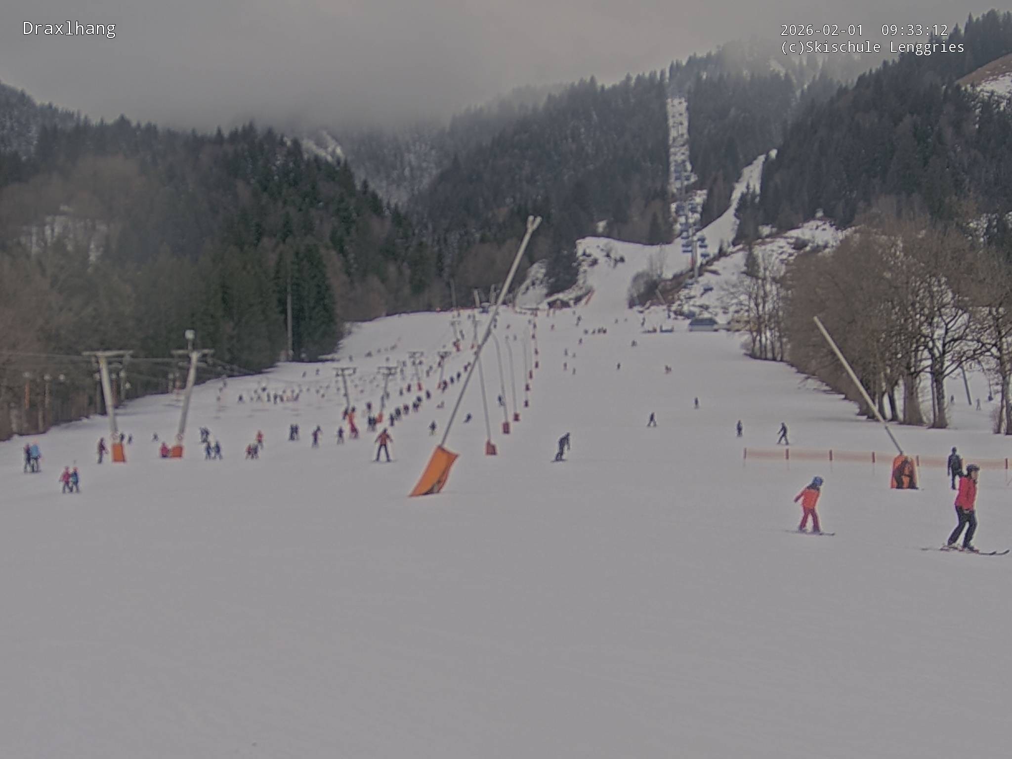 Archiv Foto Webcam Blick auf den Draxlhang