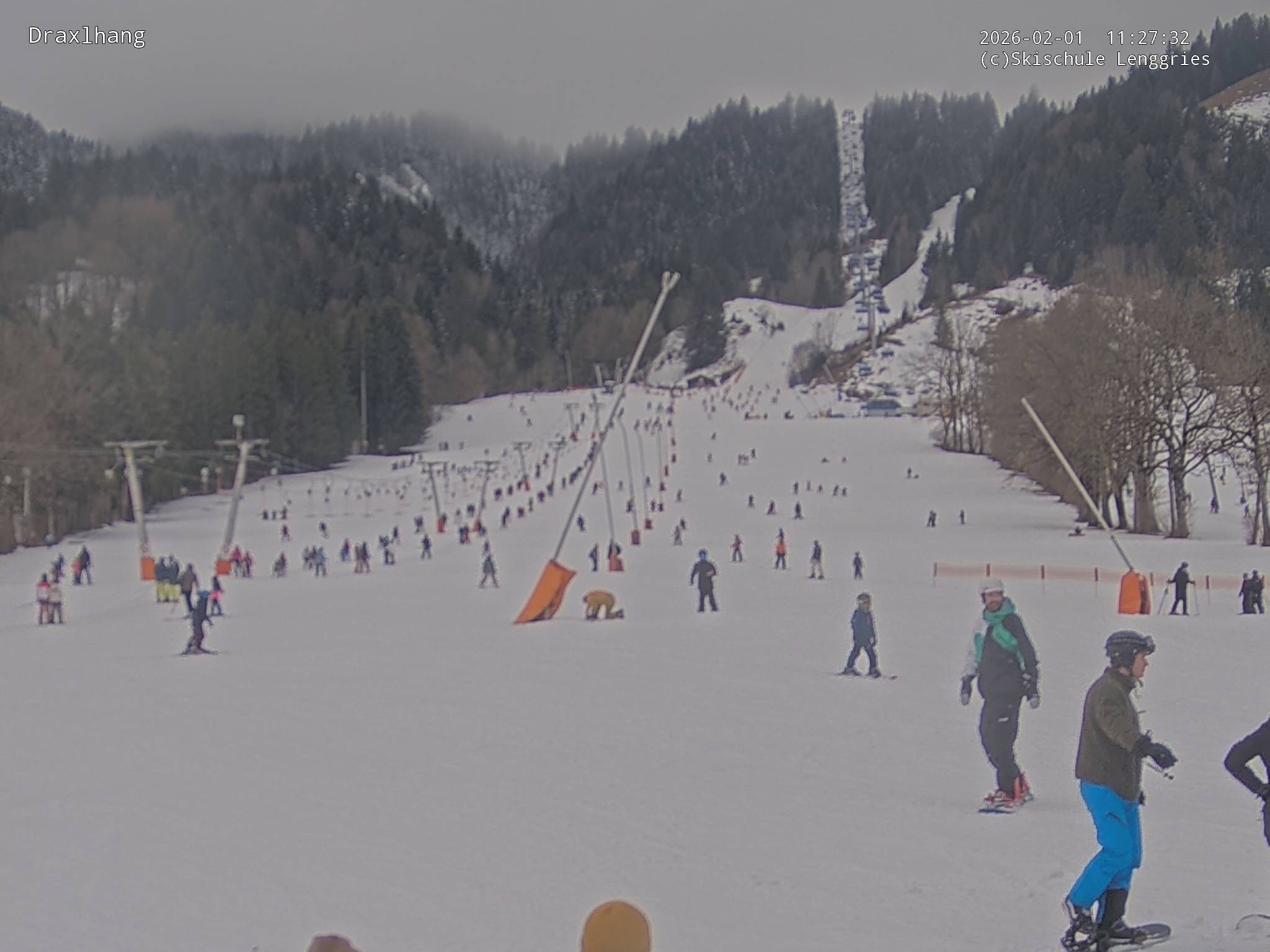 Archiv Foto Webcam Blick auf den Draxlhang