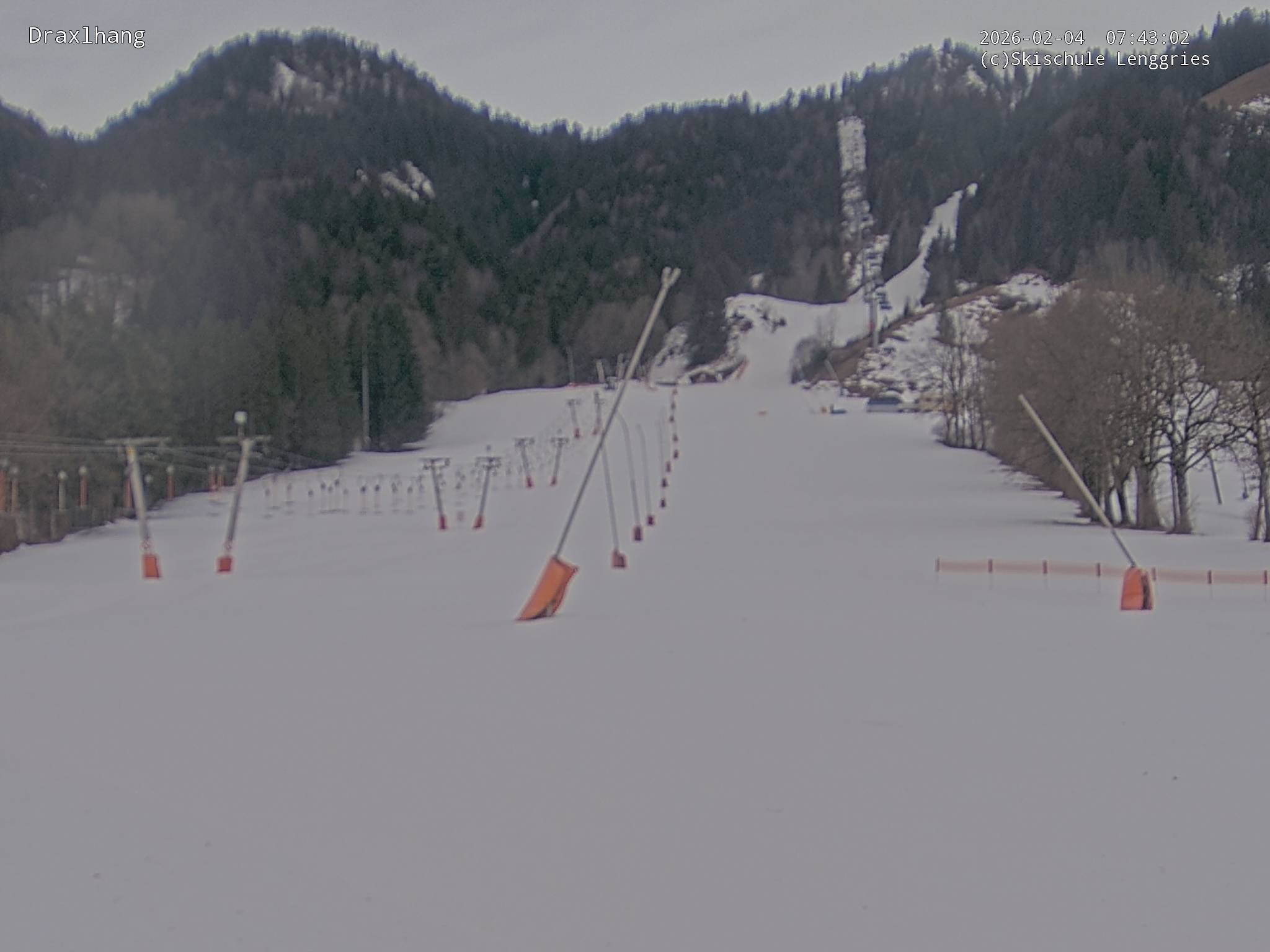 Archived image Webcam View on Draxlhang ski run