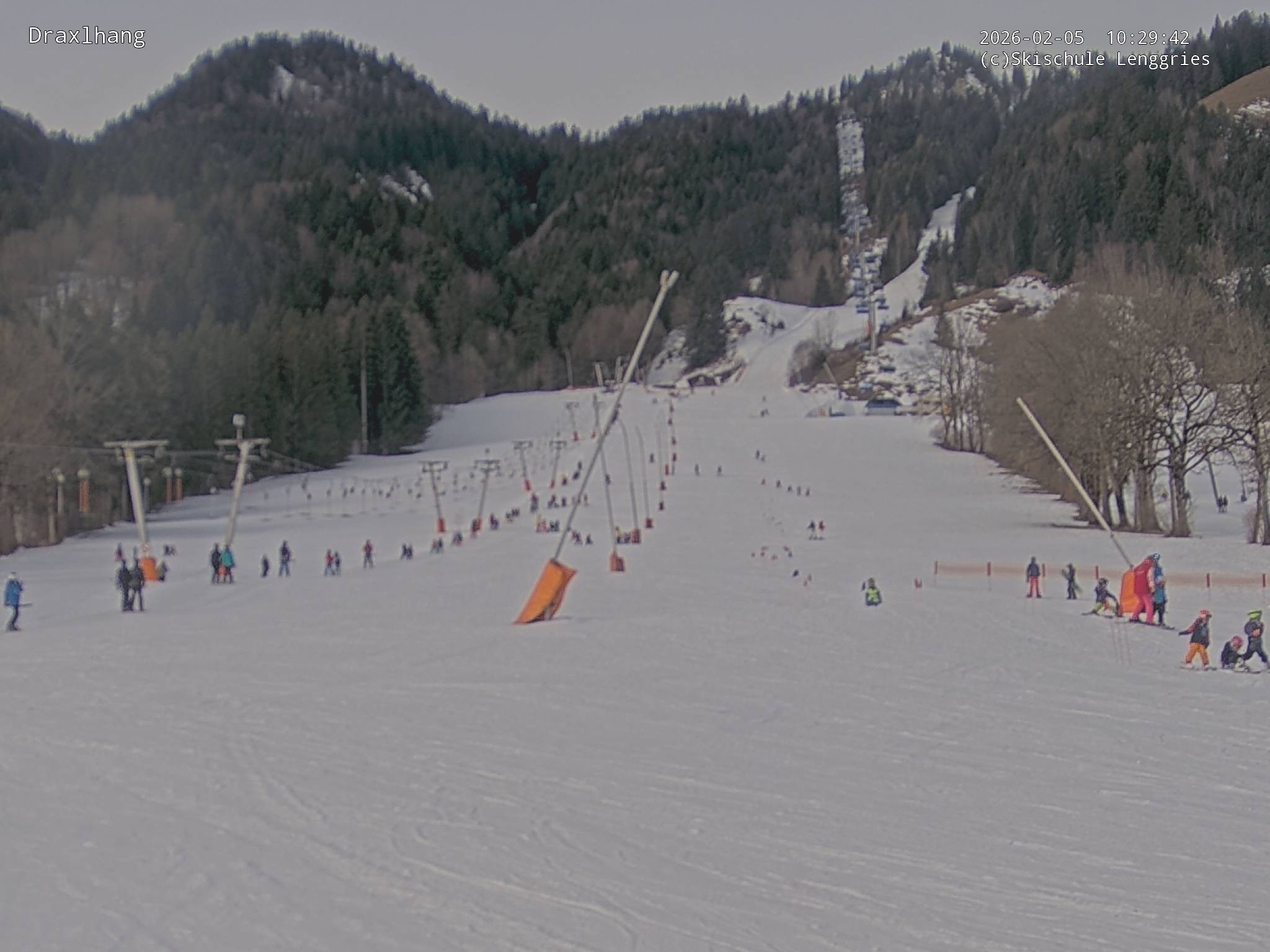 Archiv Foto Webcam Blick auf den Draxlhang