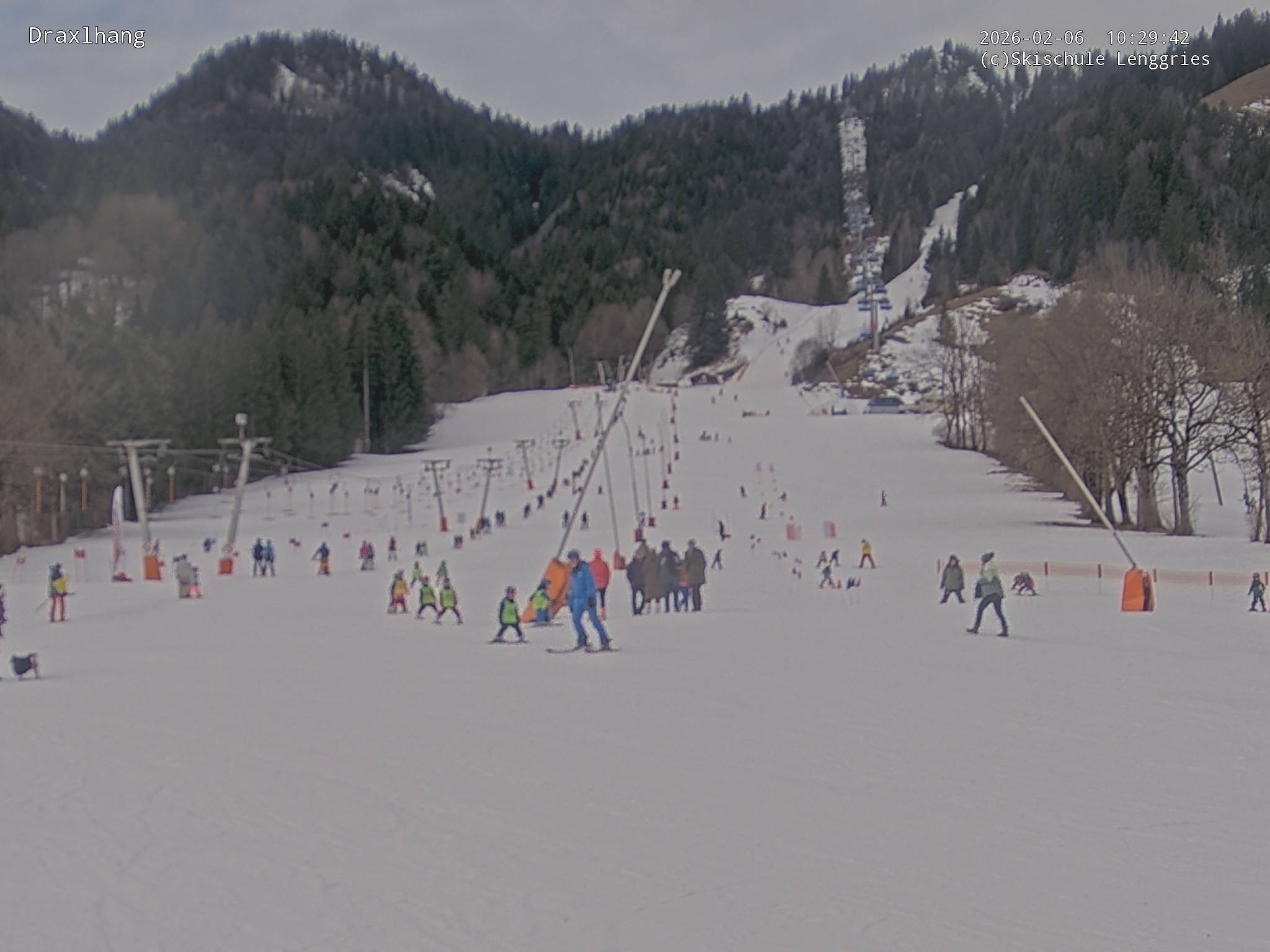 Archiv Foto Webcam Blick auf den Draxlhang