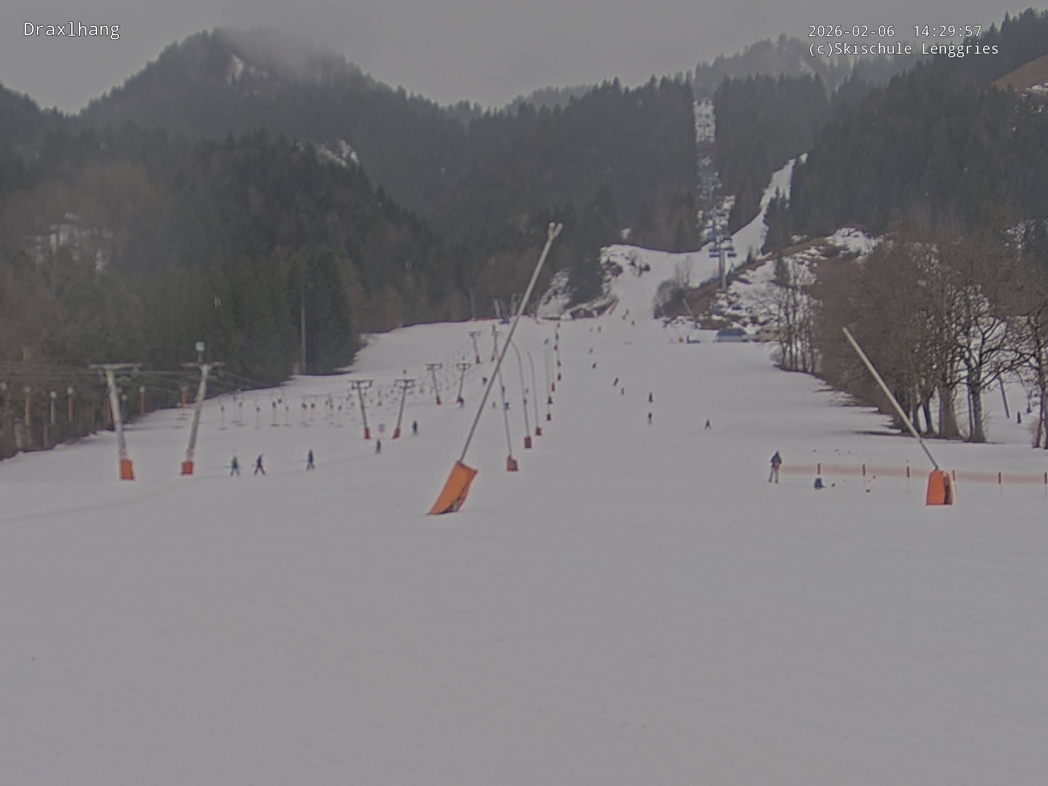 Archiv Foto Webcam Blick auf den Draxlhang