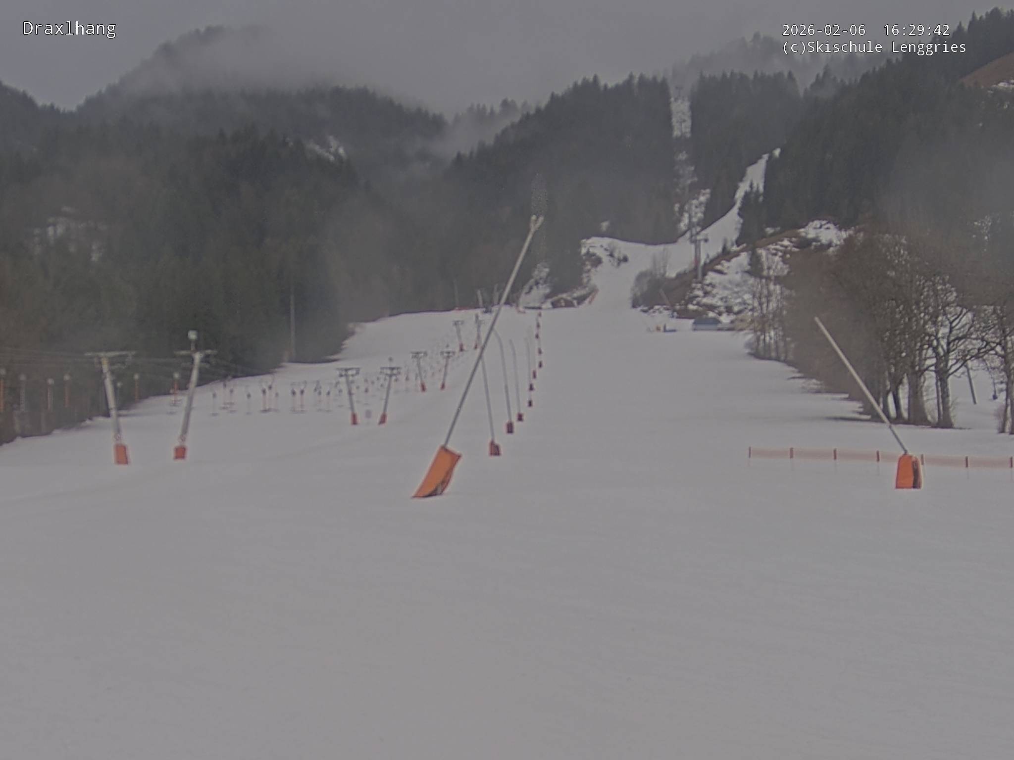 Archiv Foto Webcam Blick auf den Draxlhang