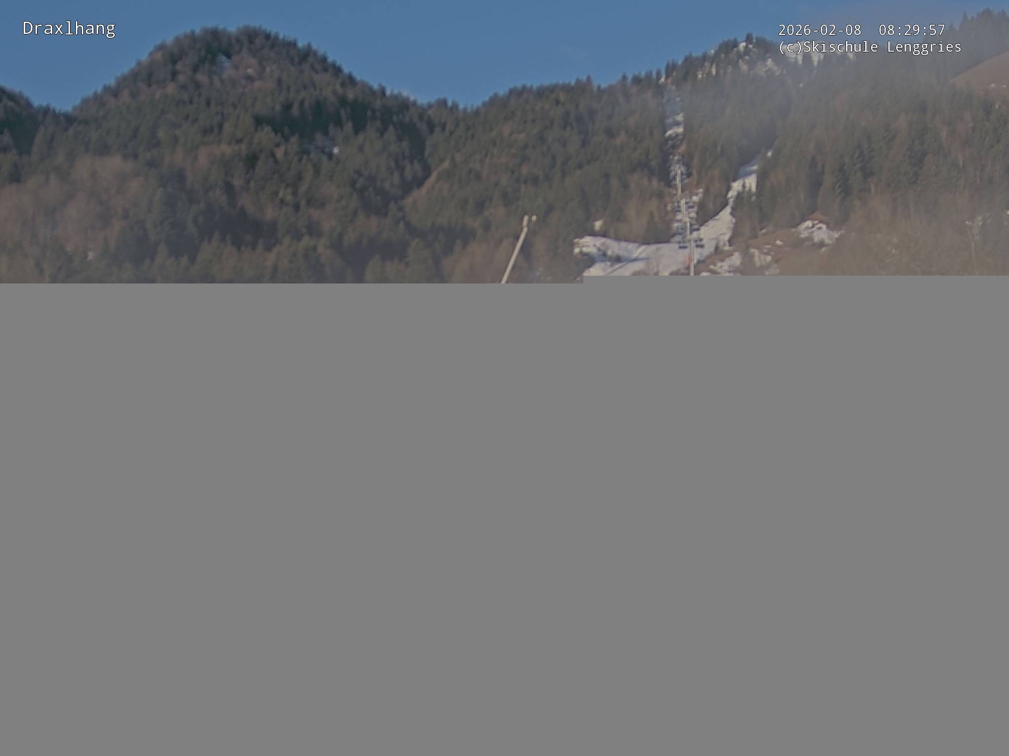 Archiv Foto Webcam Blick auf den Draxlhang