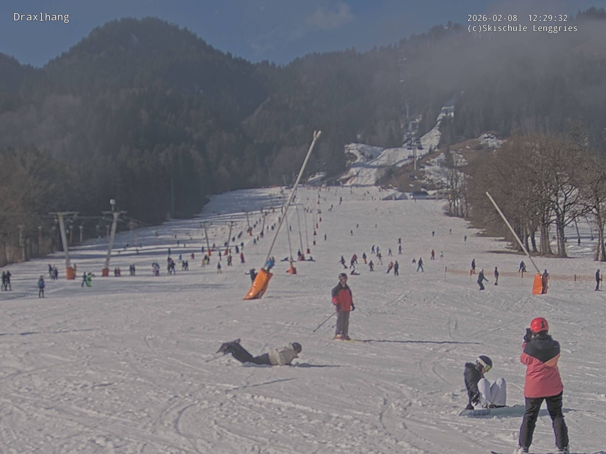 Archiv Foto Webcam Blick auf den Draxlhang