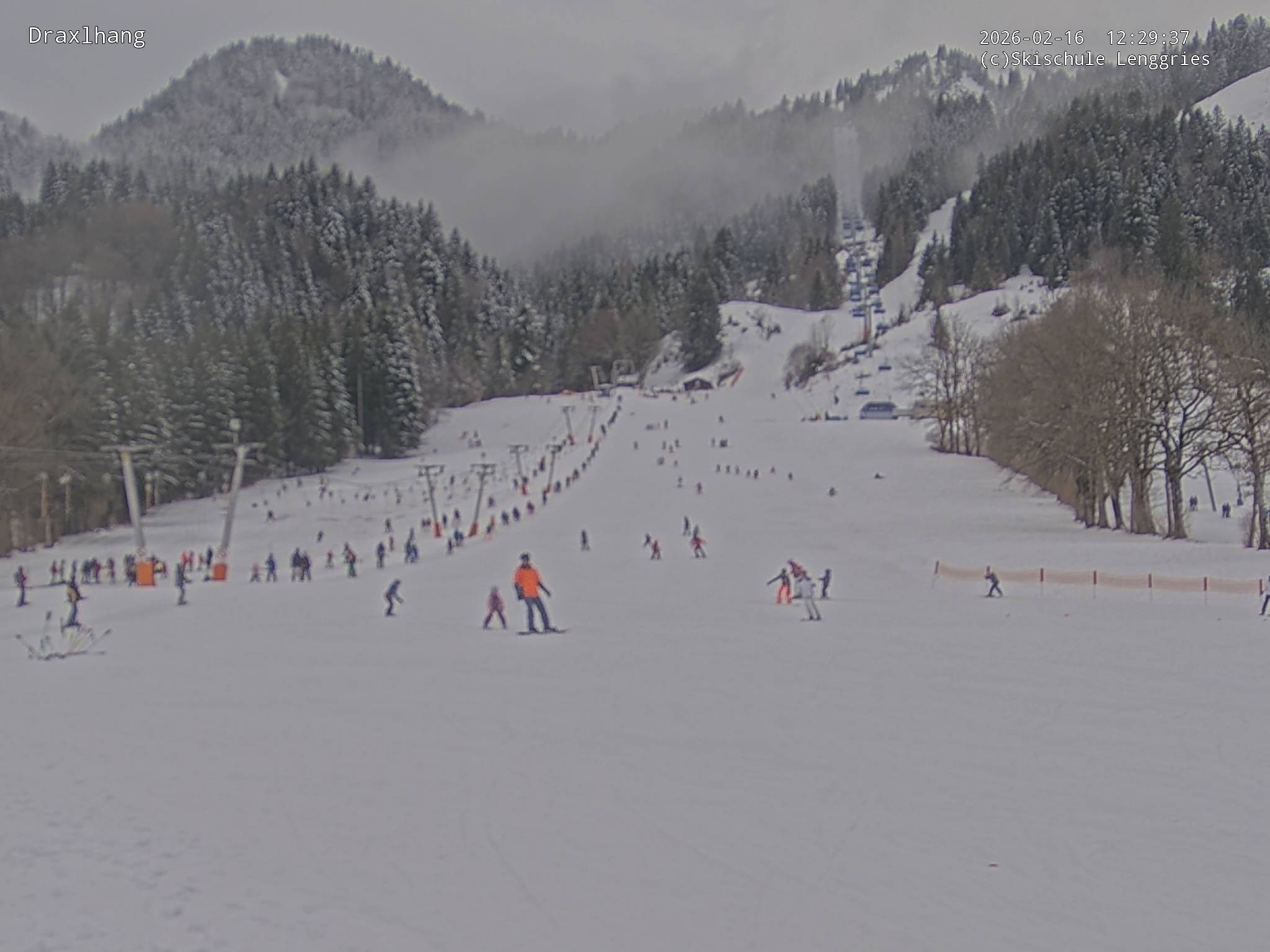 Archived image Webcam View on Draxlhang ski run
