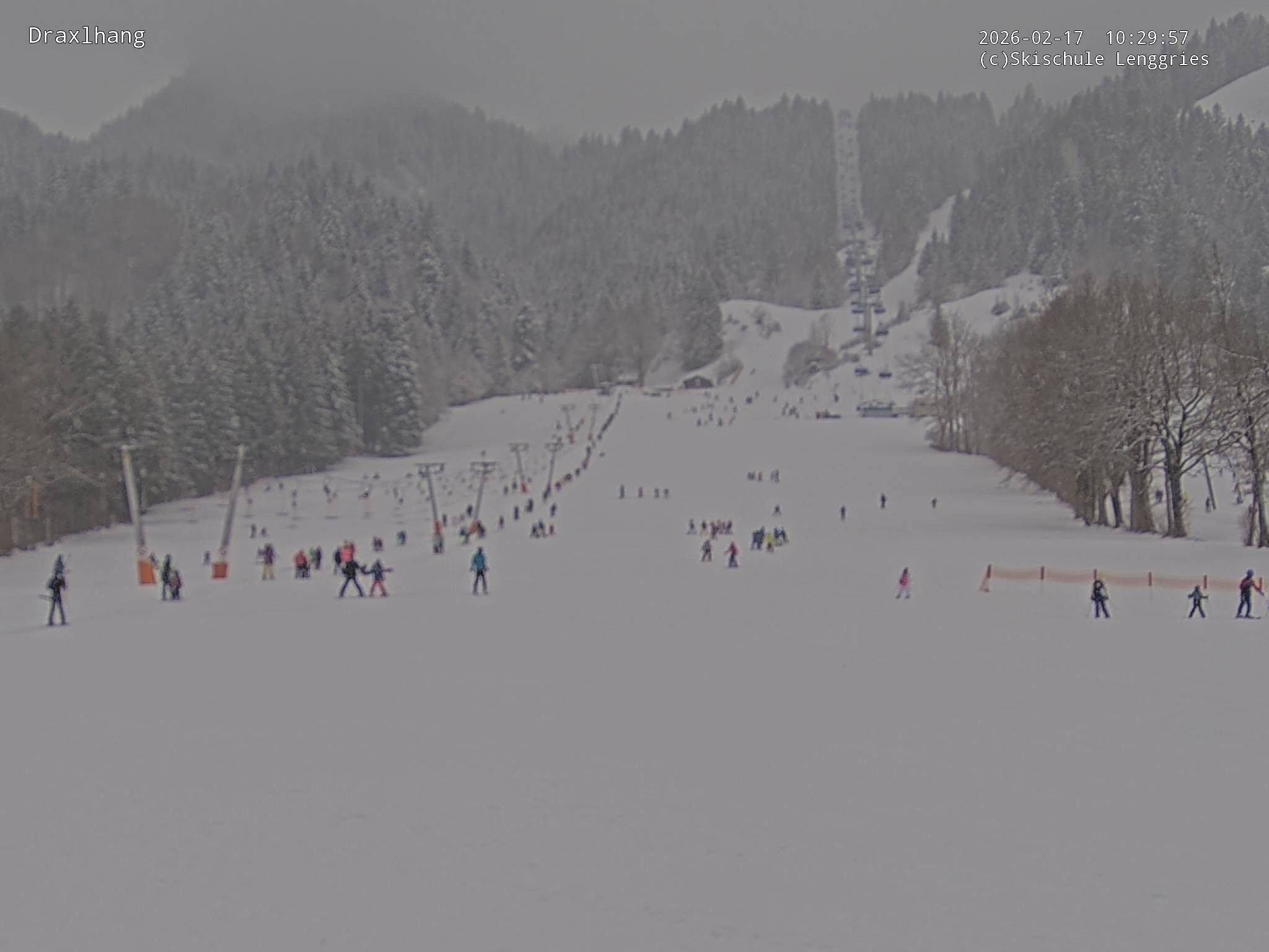 Archiv Foto Webcam Blick auf den Draxlhang