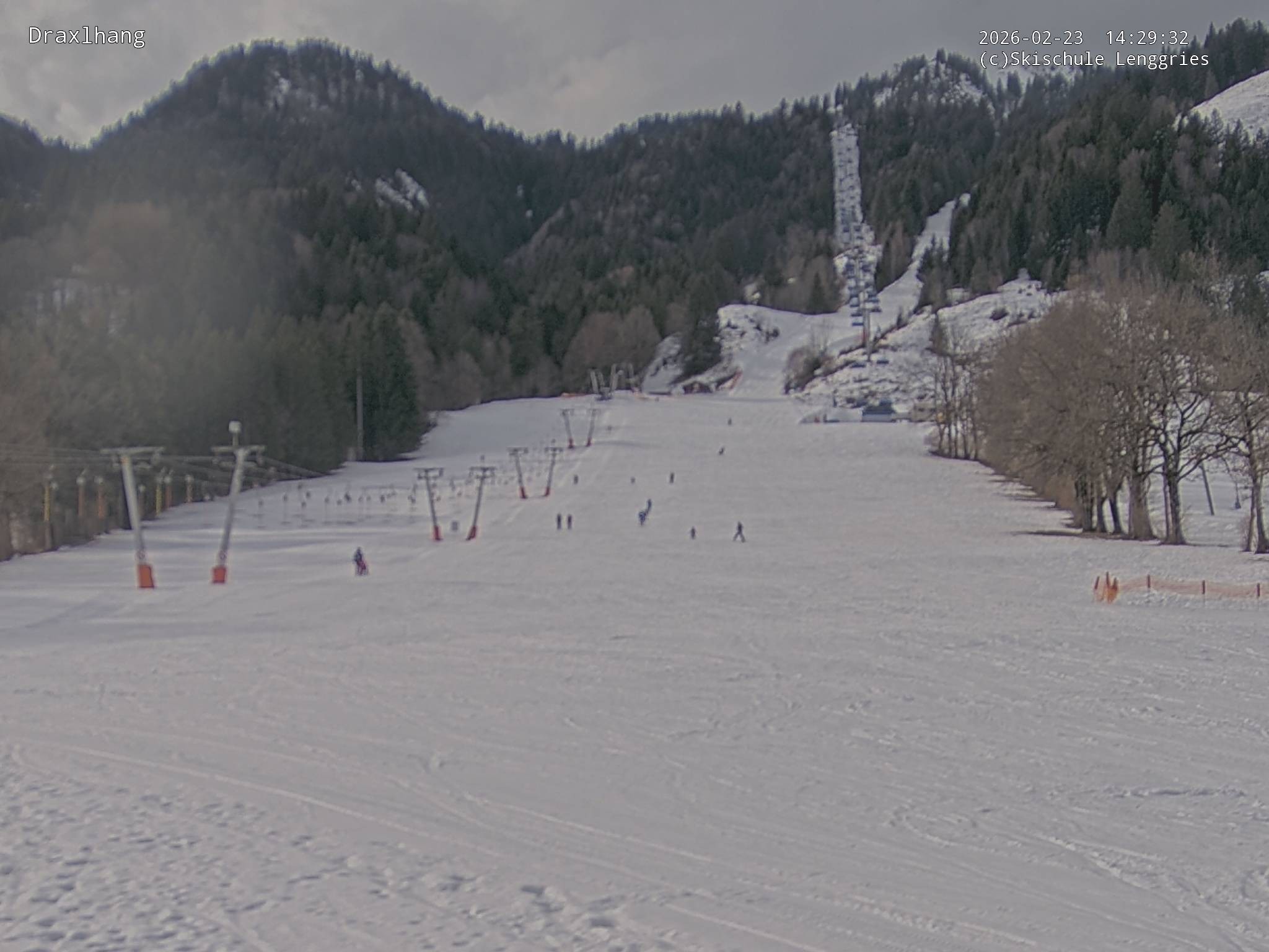 Archiv Foto Webcam Blick auf den Draxlhang