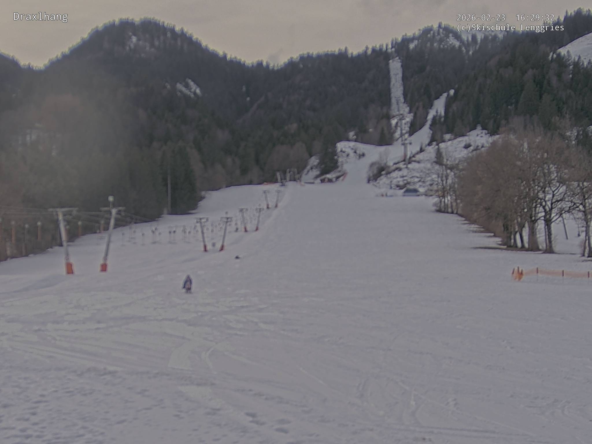 Archiv Foto Webcam Blick auf den Draxlhang