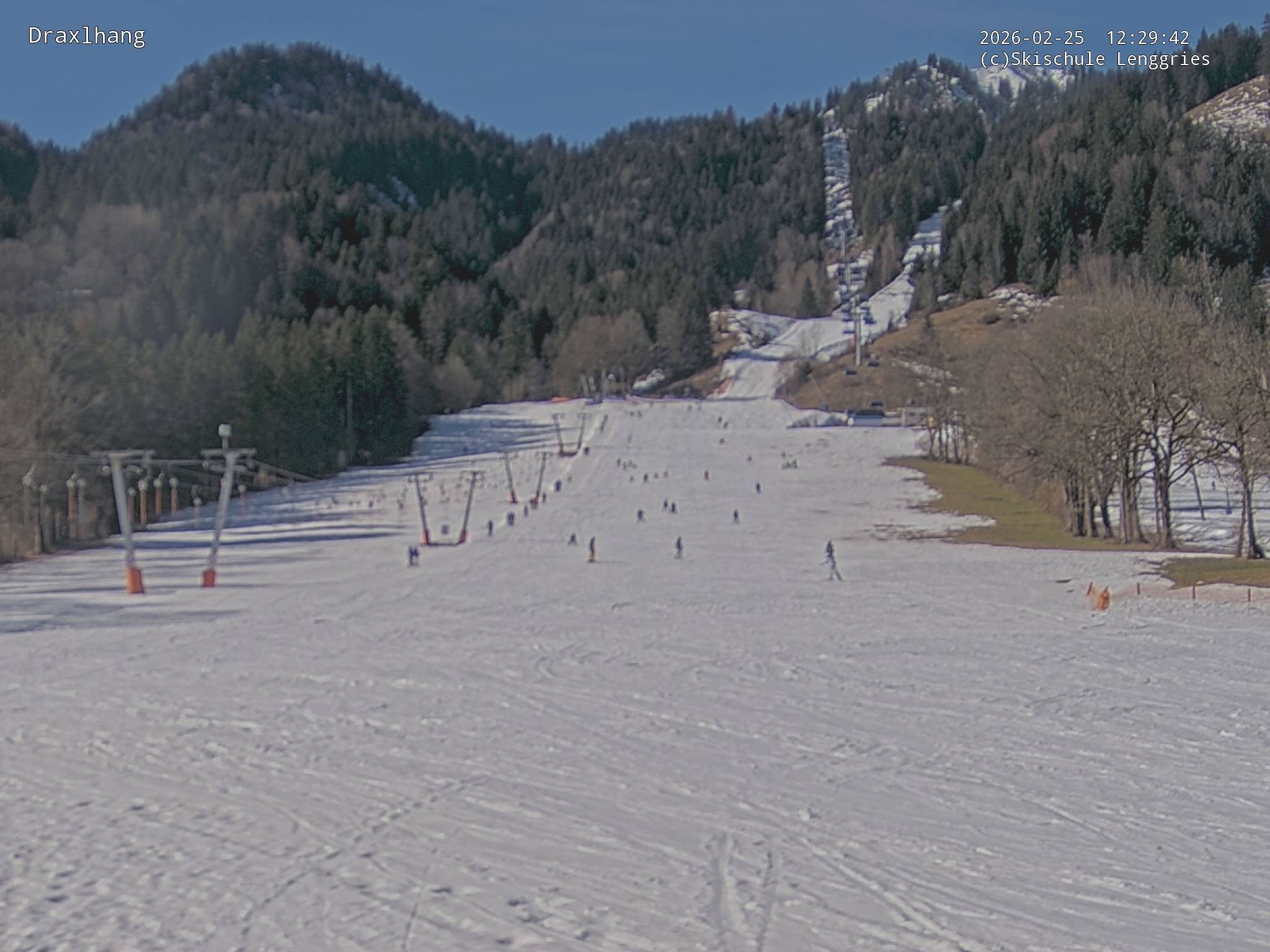 Archiv Foto Webcam Blick auf den Draxlhang