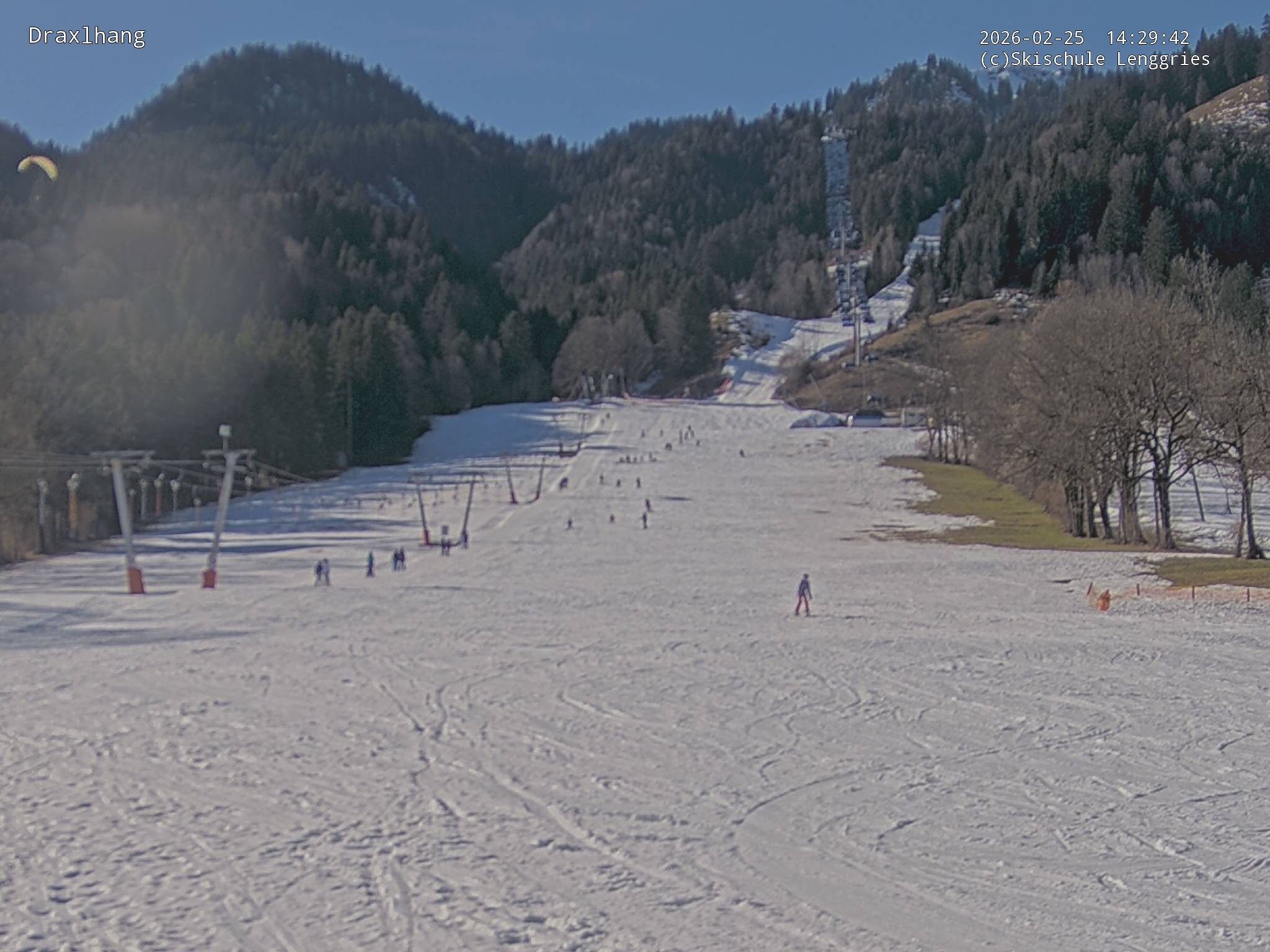 Archiv Foto Webcam Blick auf den Draxlhang