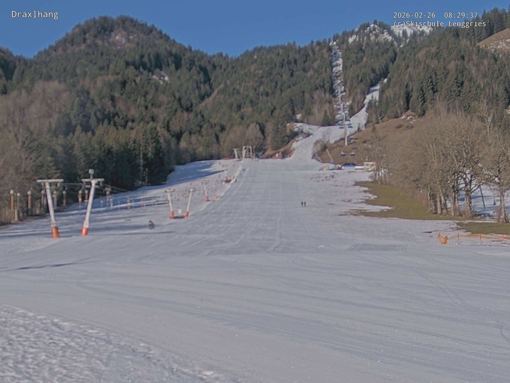 Archiv Foto Webcam Blick auf den Draxlhang