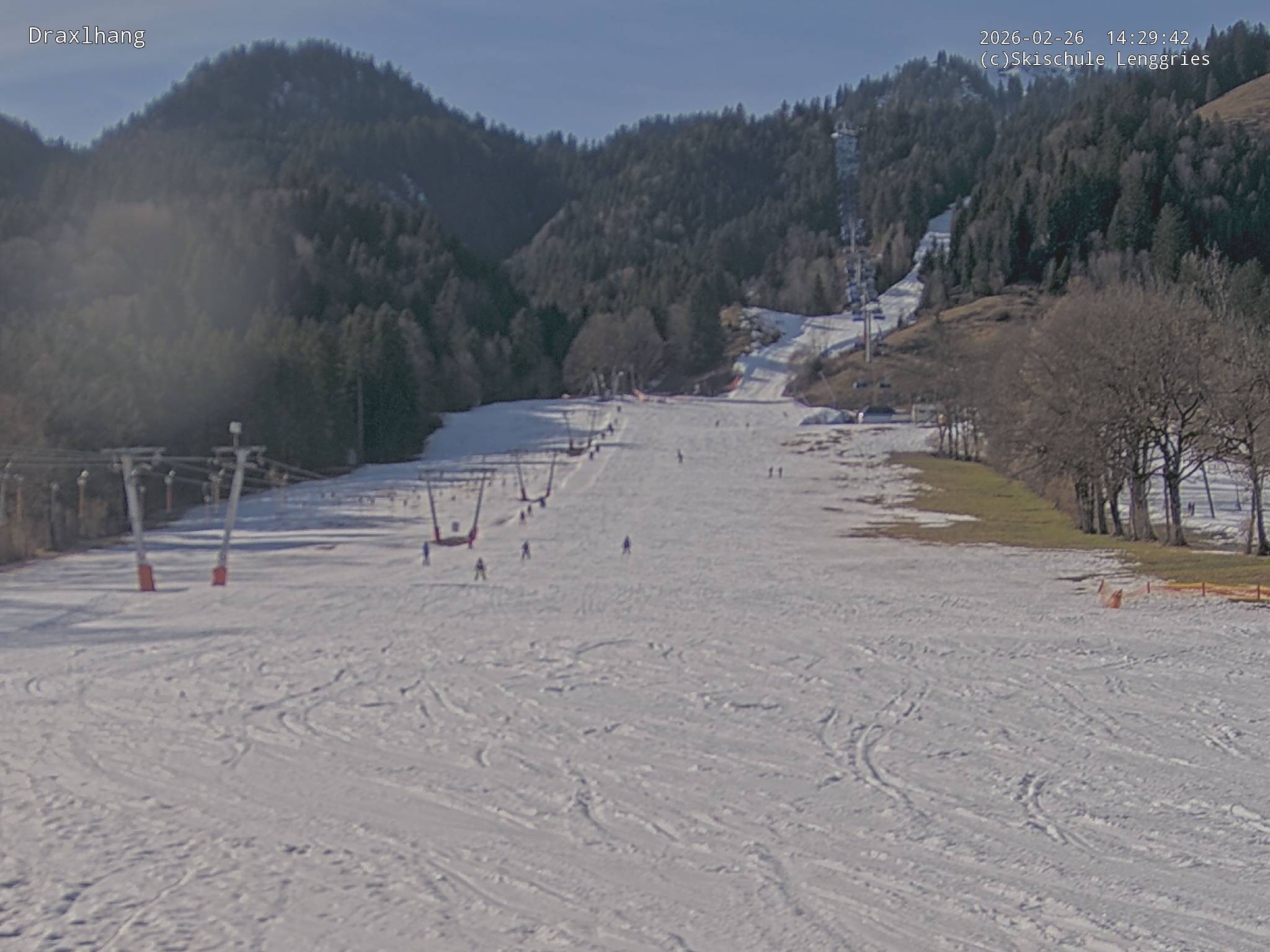 Archiv Foto Webcam Blick auf den Draxlhang