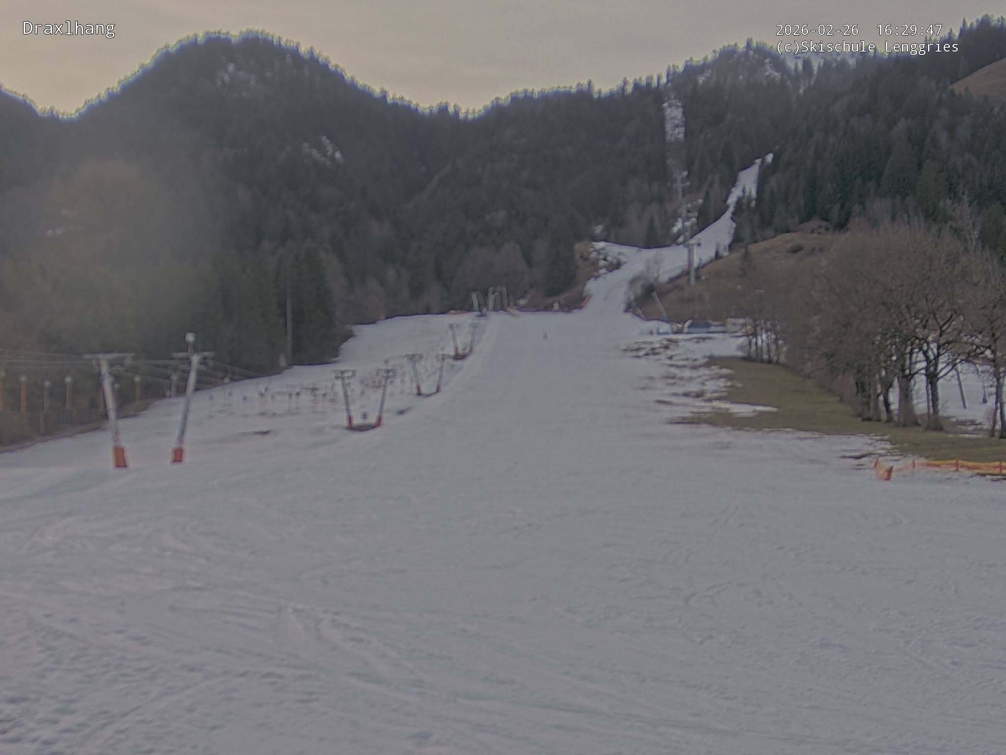 Archived image Webcam View on Draxlhang ski run