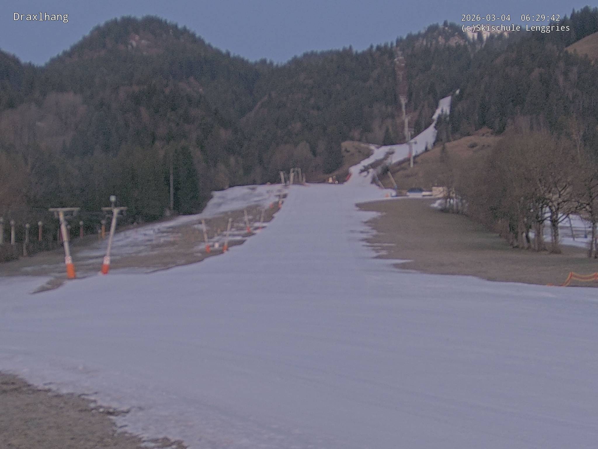 Archiv Foto Webcam Blick auf den Draxlhang