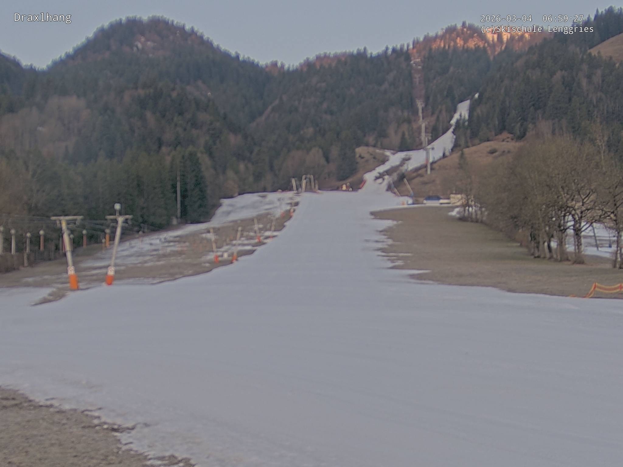 Archiv Foto Webcam Blick auf den Draxlhang