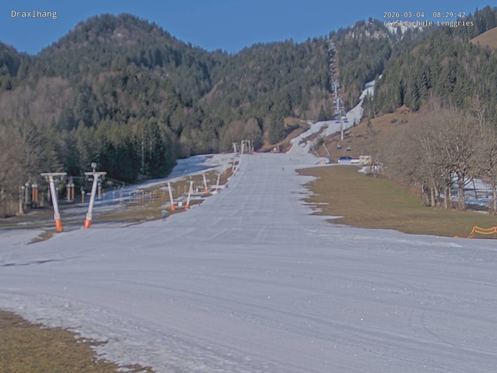 Archiv Foto Webcam Blick auf den Draxlhang