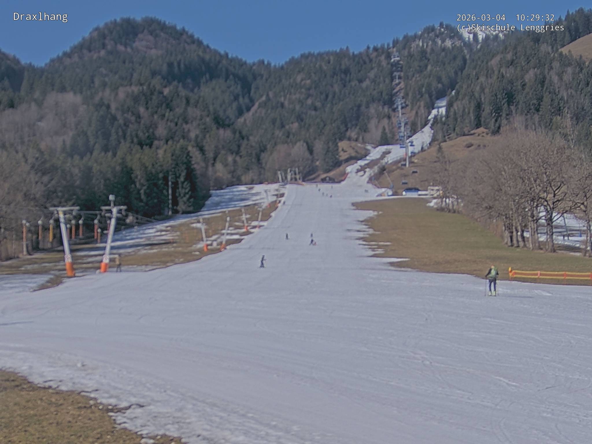 Archiv Foto Webcam Blick auf den Draxlhang