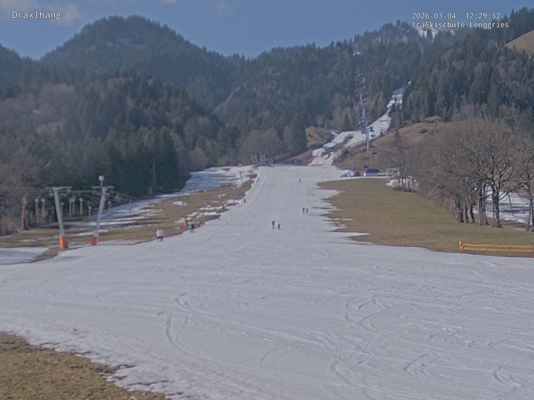 Archiv Foto Webcam Blick auf den Draxlhang