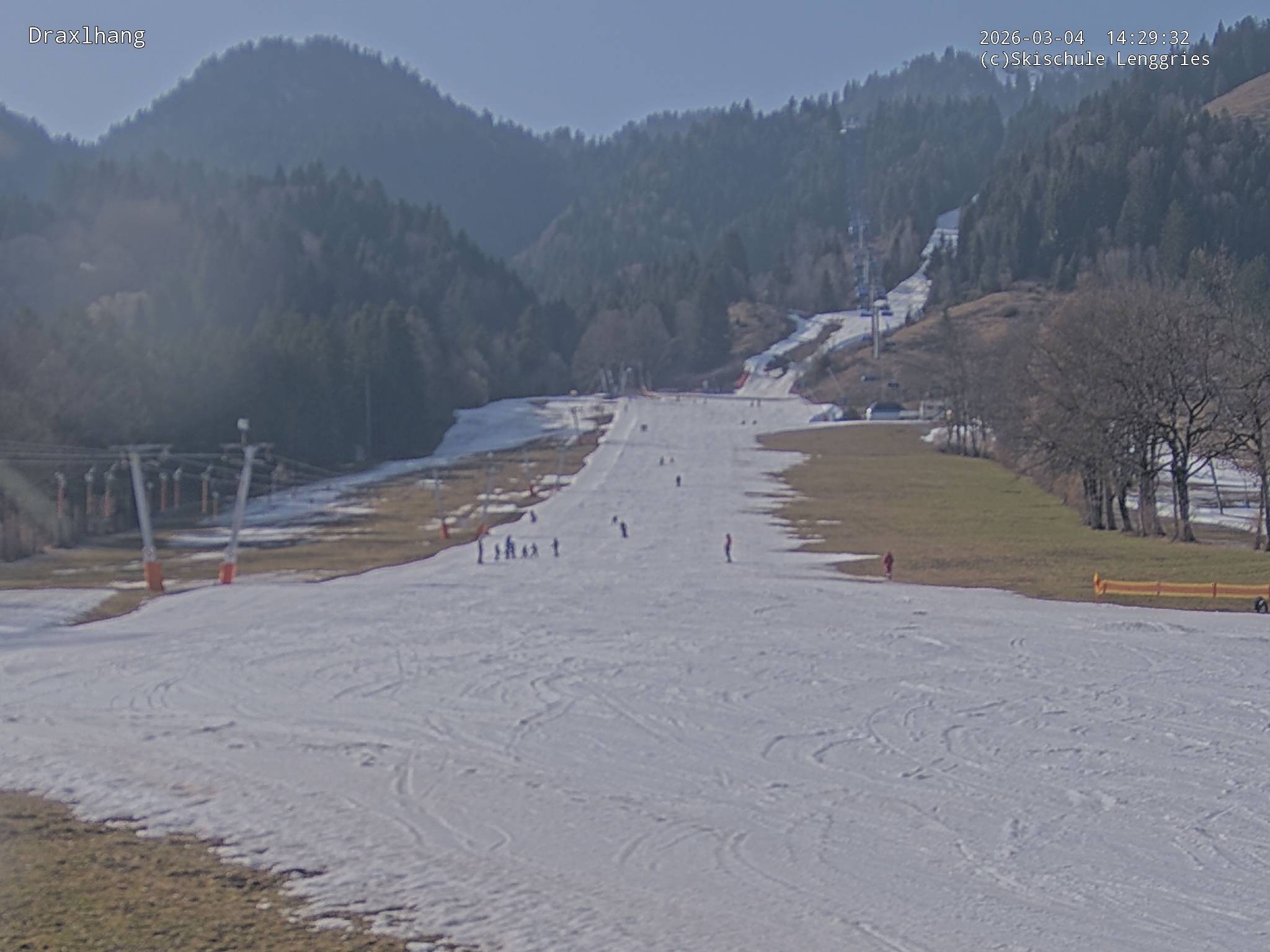 Archiv Foto Webcam Blick auf den Draxlhang