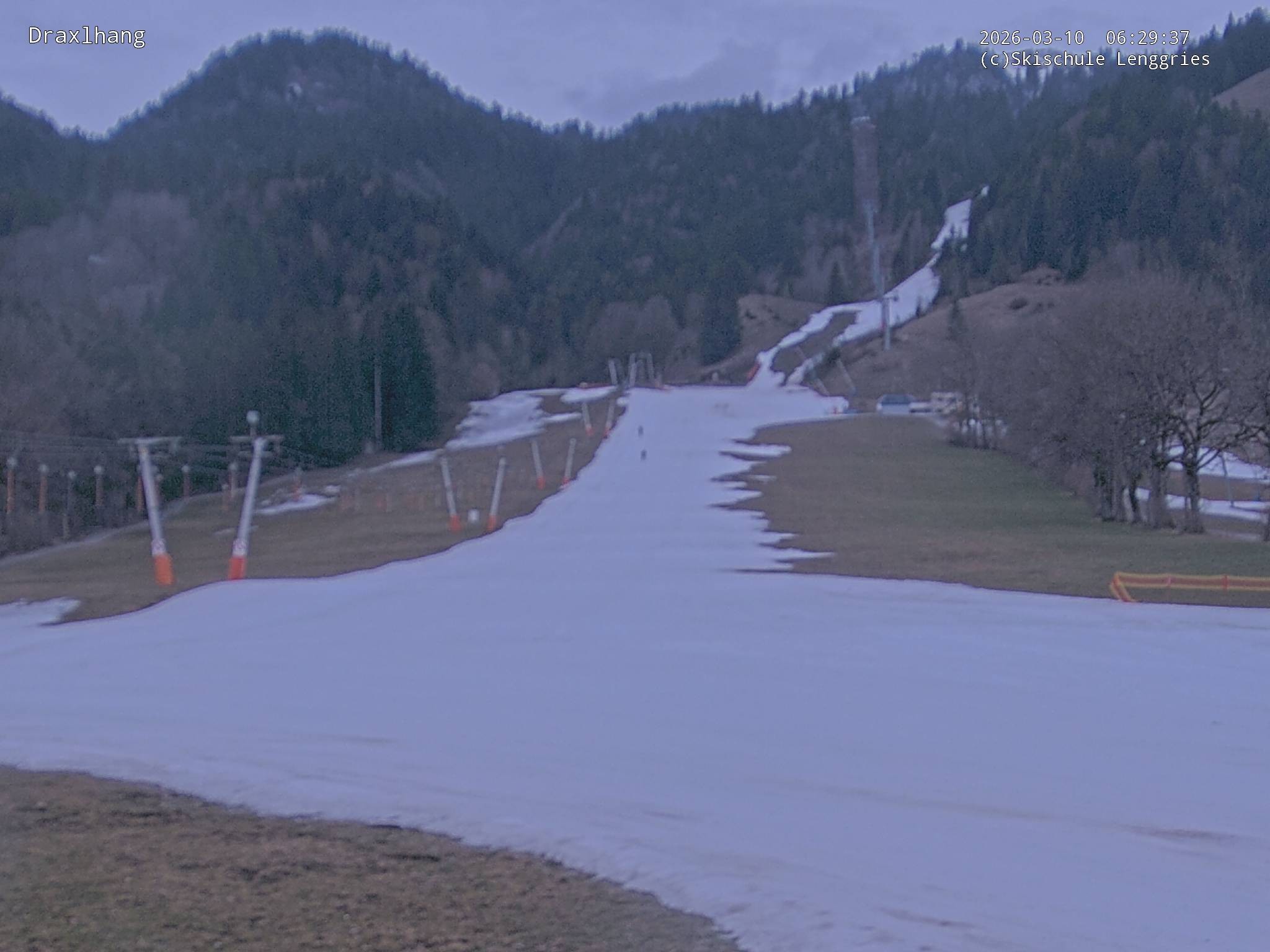 Archiv Foto Webcam Blick auf den Draxlhang