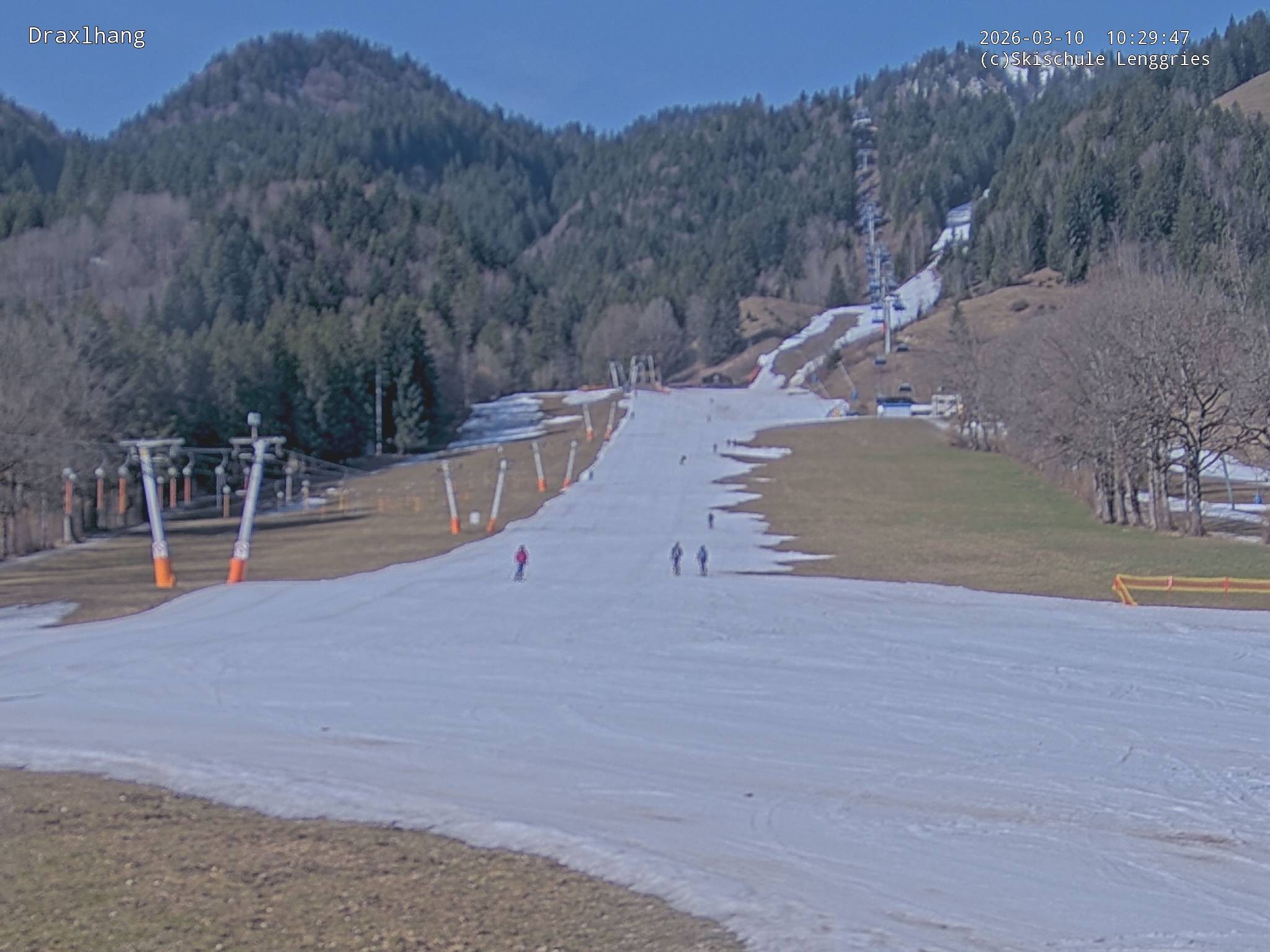 Archived image Webcam View on Draxlhang ski run