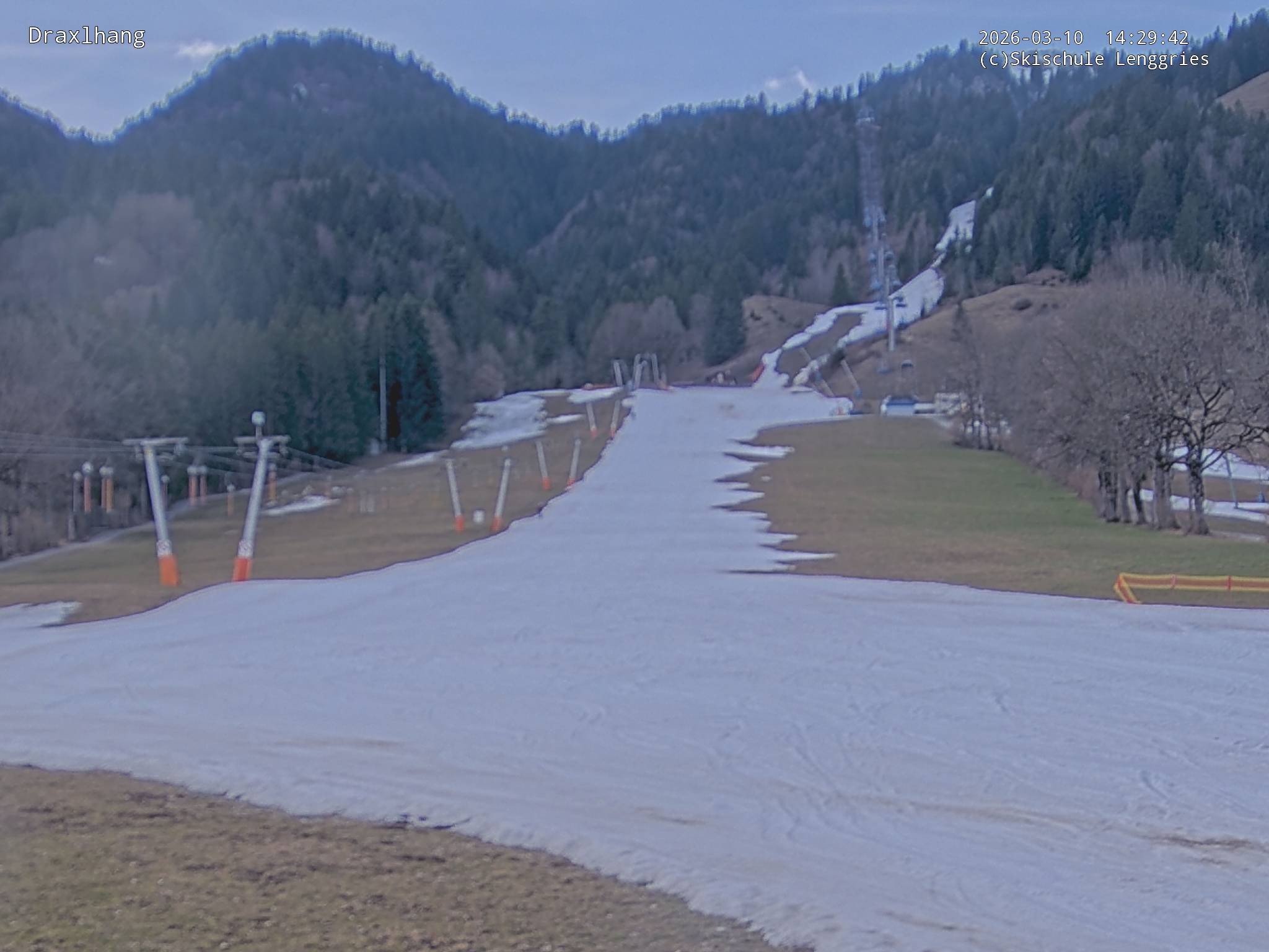 Archived image Webcam View on Draxlhang ski run