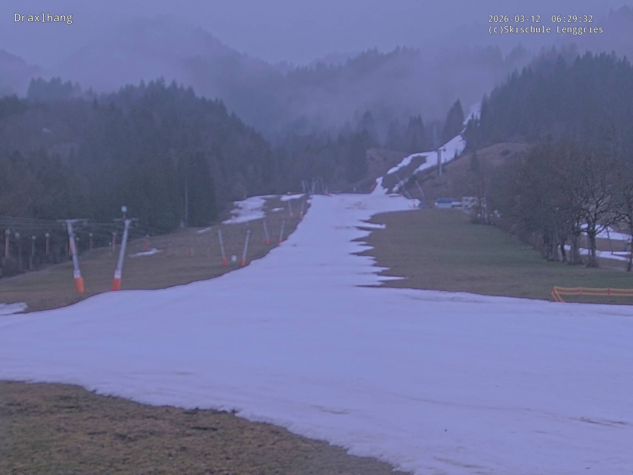 Archiv Foto Webcam Blick auf den Draxlhang