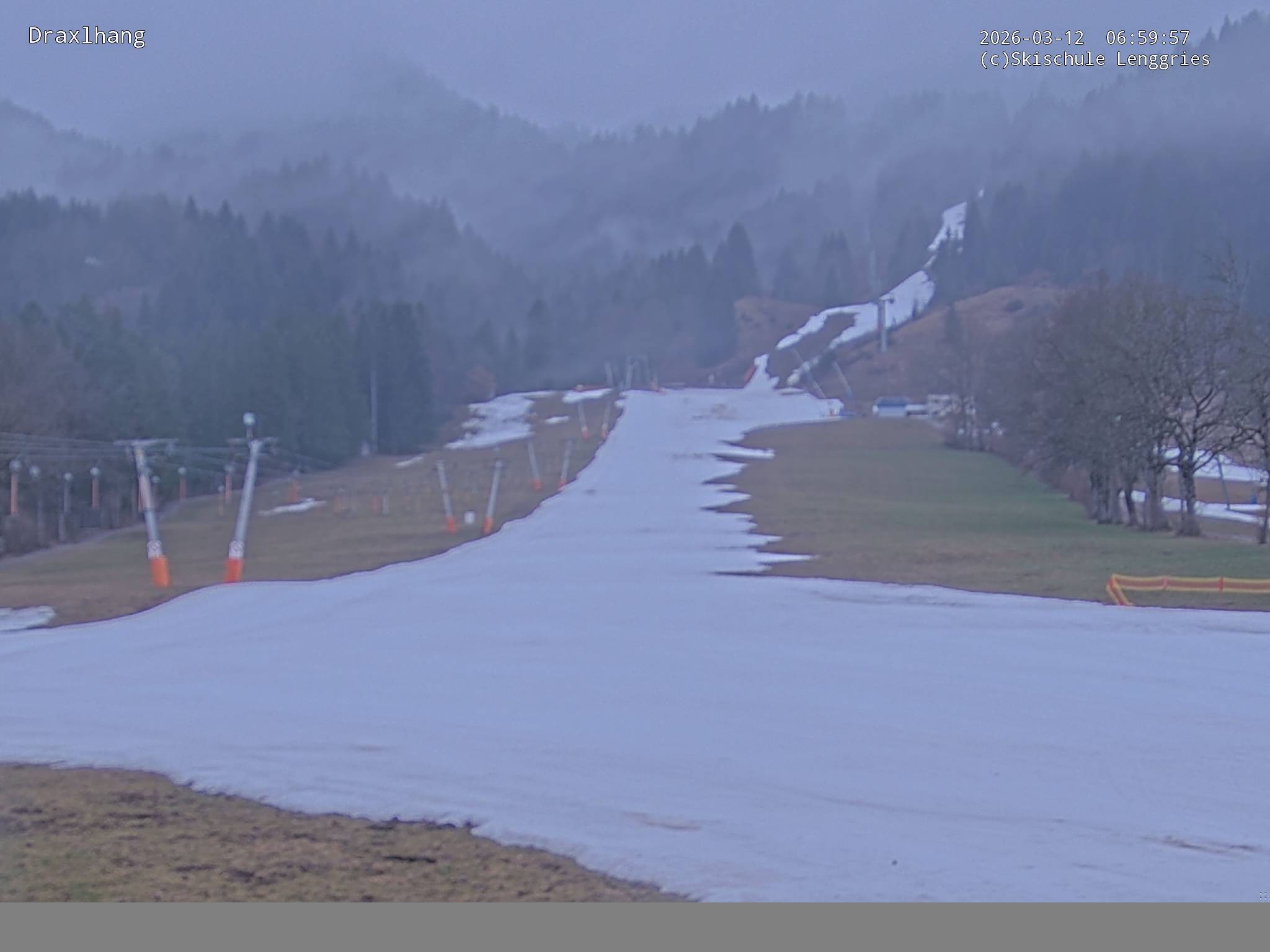 Archiv Foto Webcam Blick auf den Draxlhang