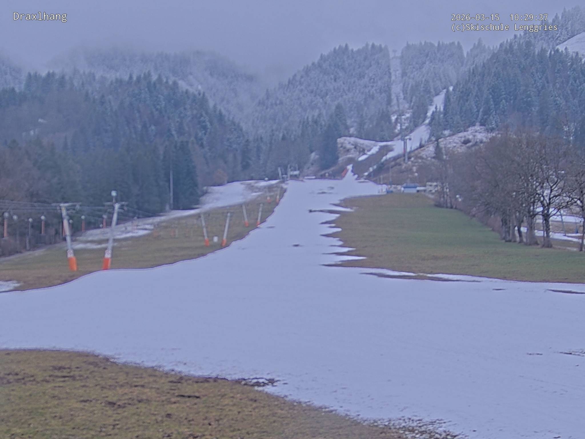 Archived image Webcam View on Draxlhang ski run