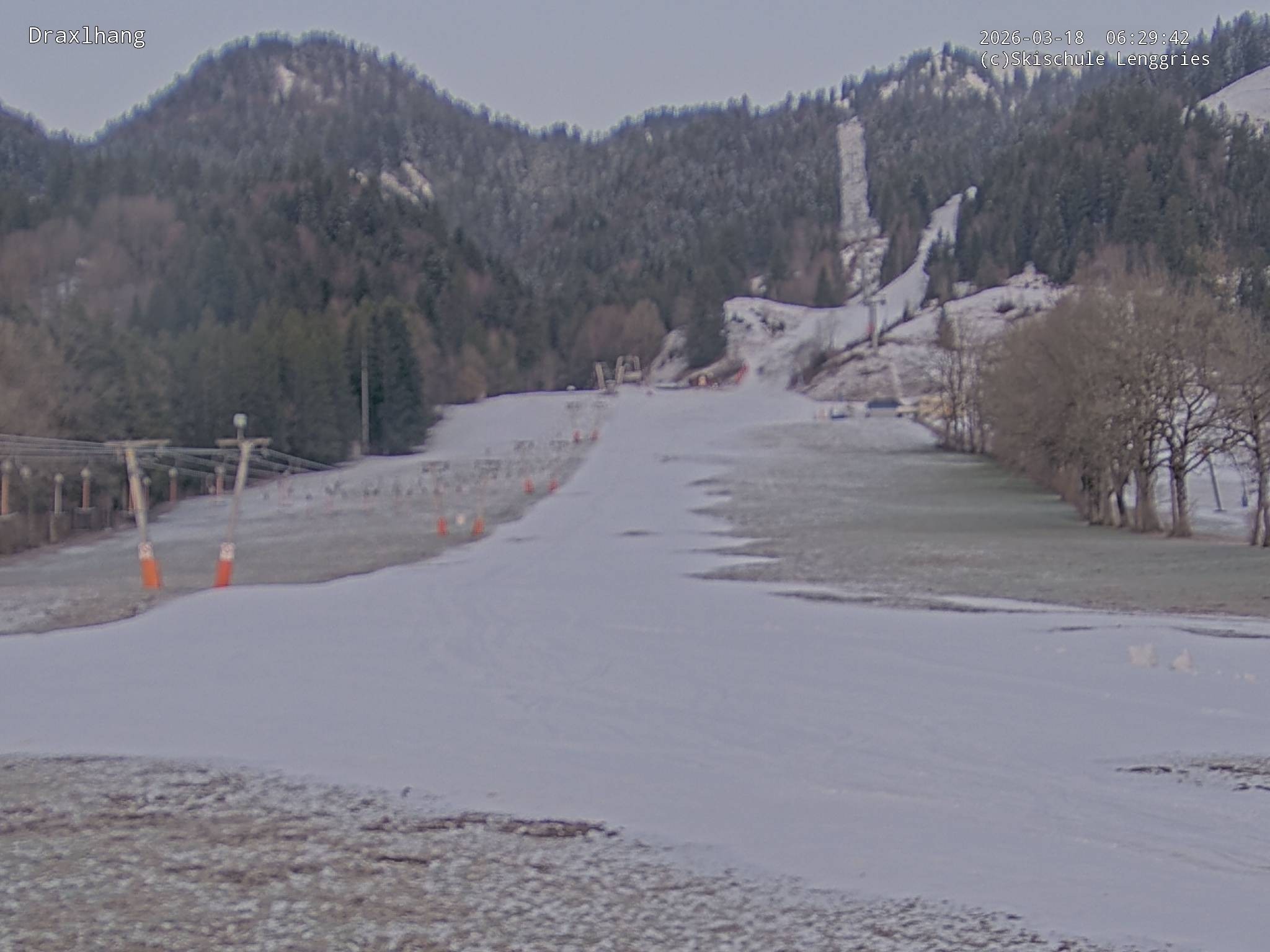 Archiv Foto Webcam Blick auf den Draxlhang