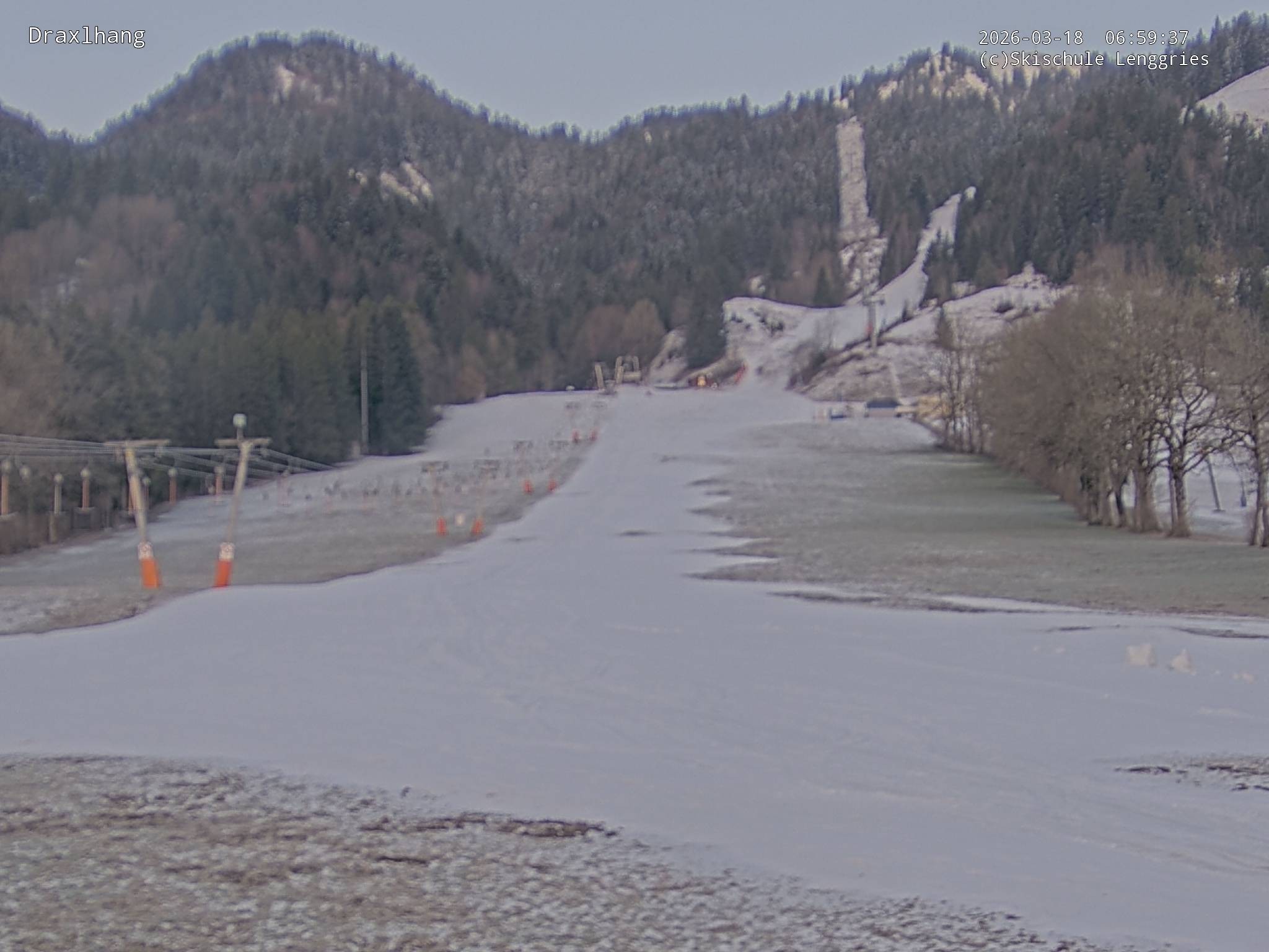 Archiv Foto Webcam Blick auf den Draxlhang