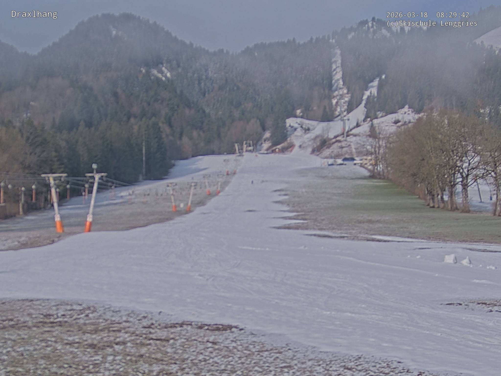 Archiv Foto Webcam Blick auf den Draxlhang