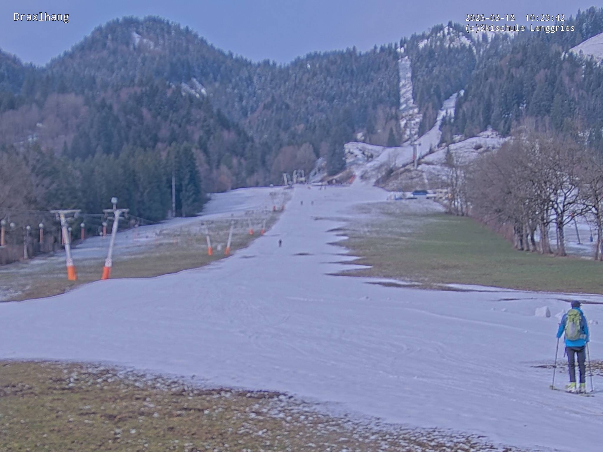 Archiv Foto Webcam Blick auf den Draxlhang