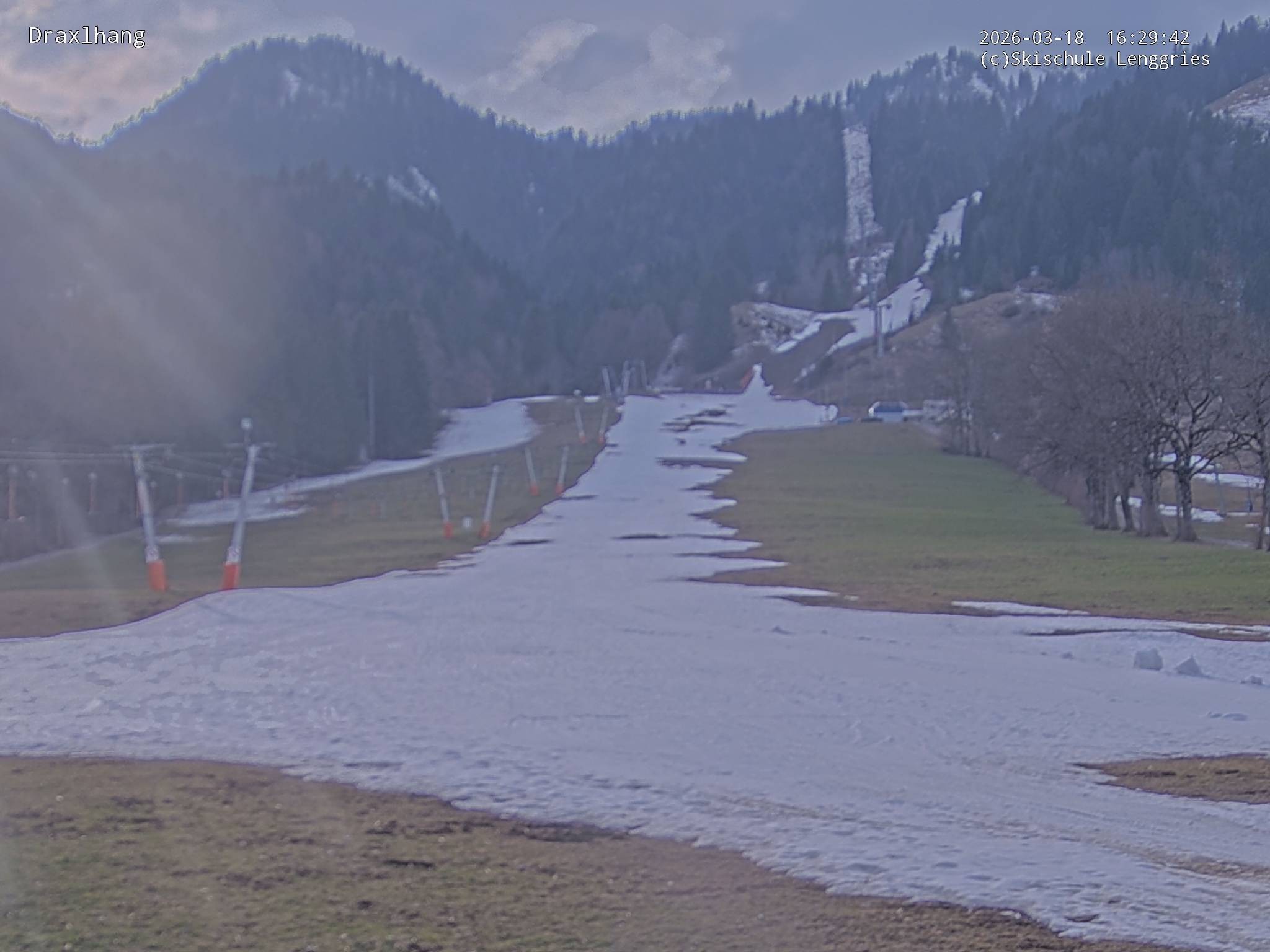 Archiv Foto Webcam Blick auf den Draxlhang