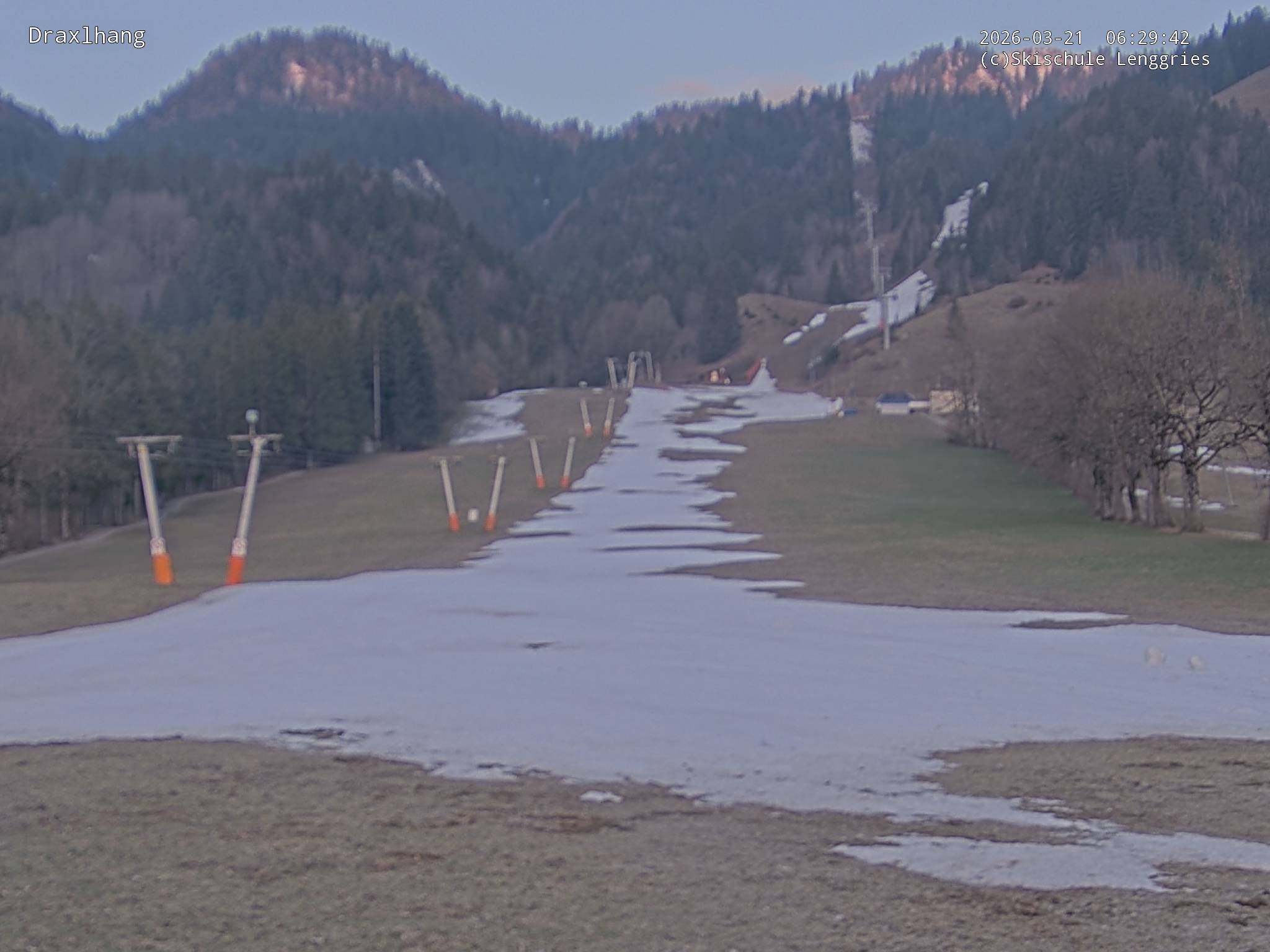 Archiv Foto Webcam Blick auf den Draxlhang