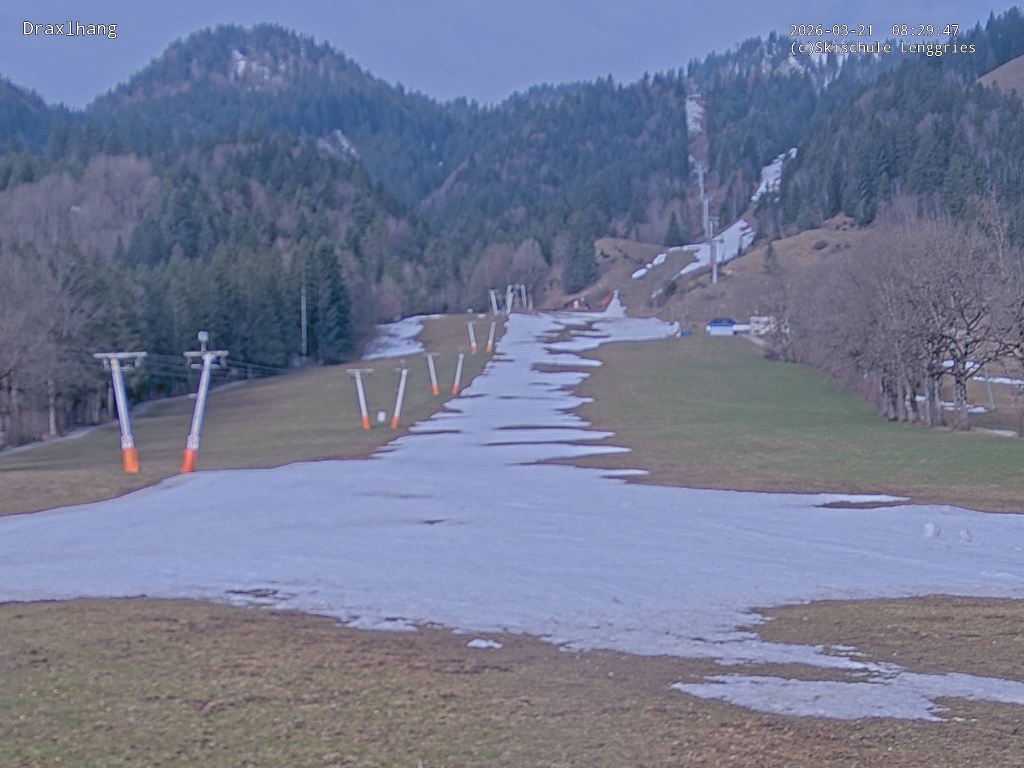 Archiv Foto Webcam Blick auf den Draxlhang