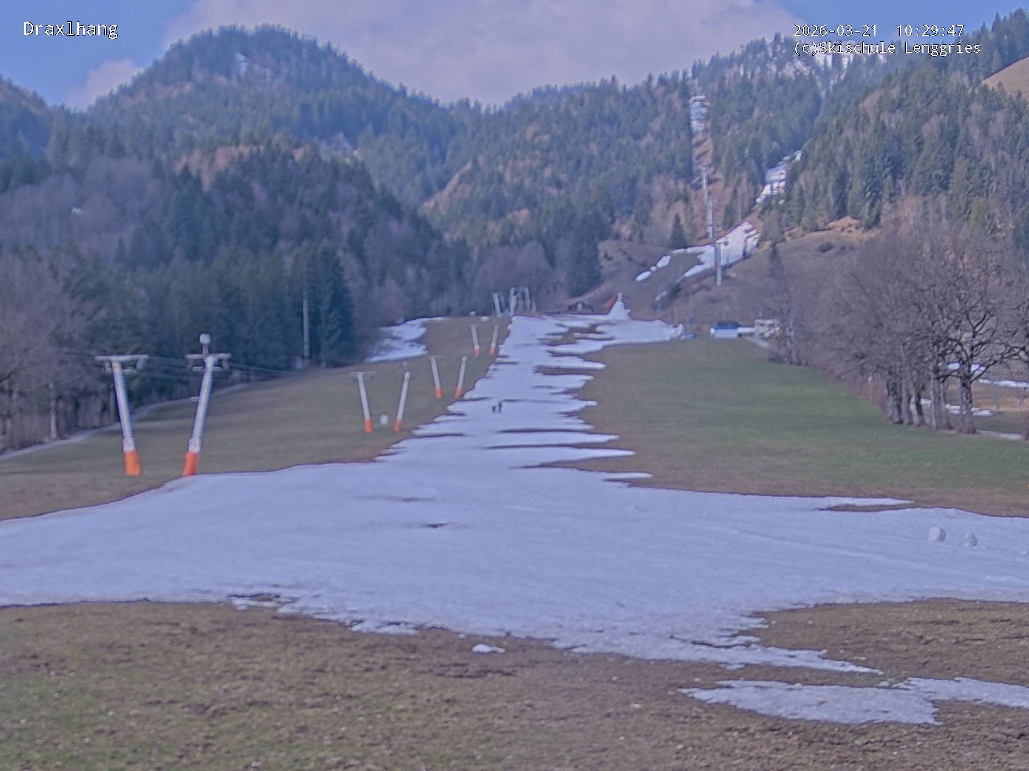 Archiv Foto Webcam Blick auf den Draxlhang