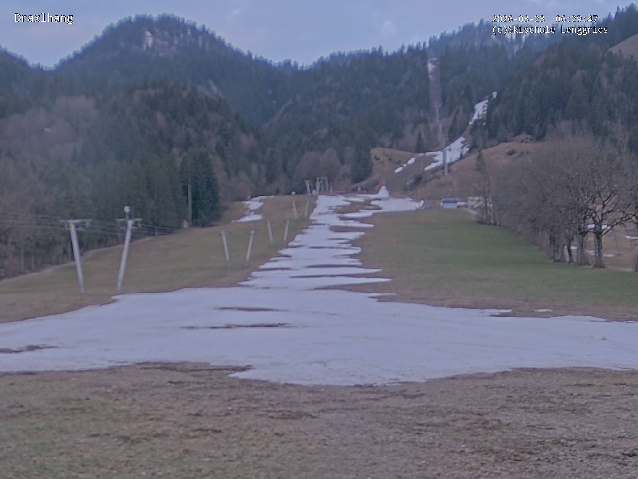 Archived image Webcam View on Draxlhang ski run