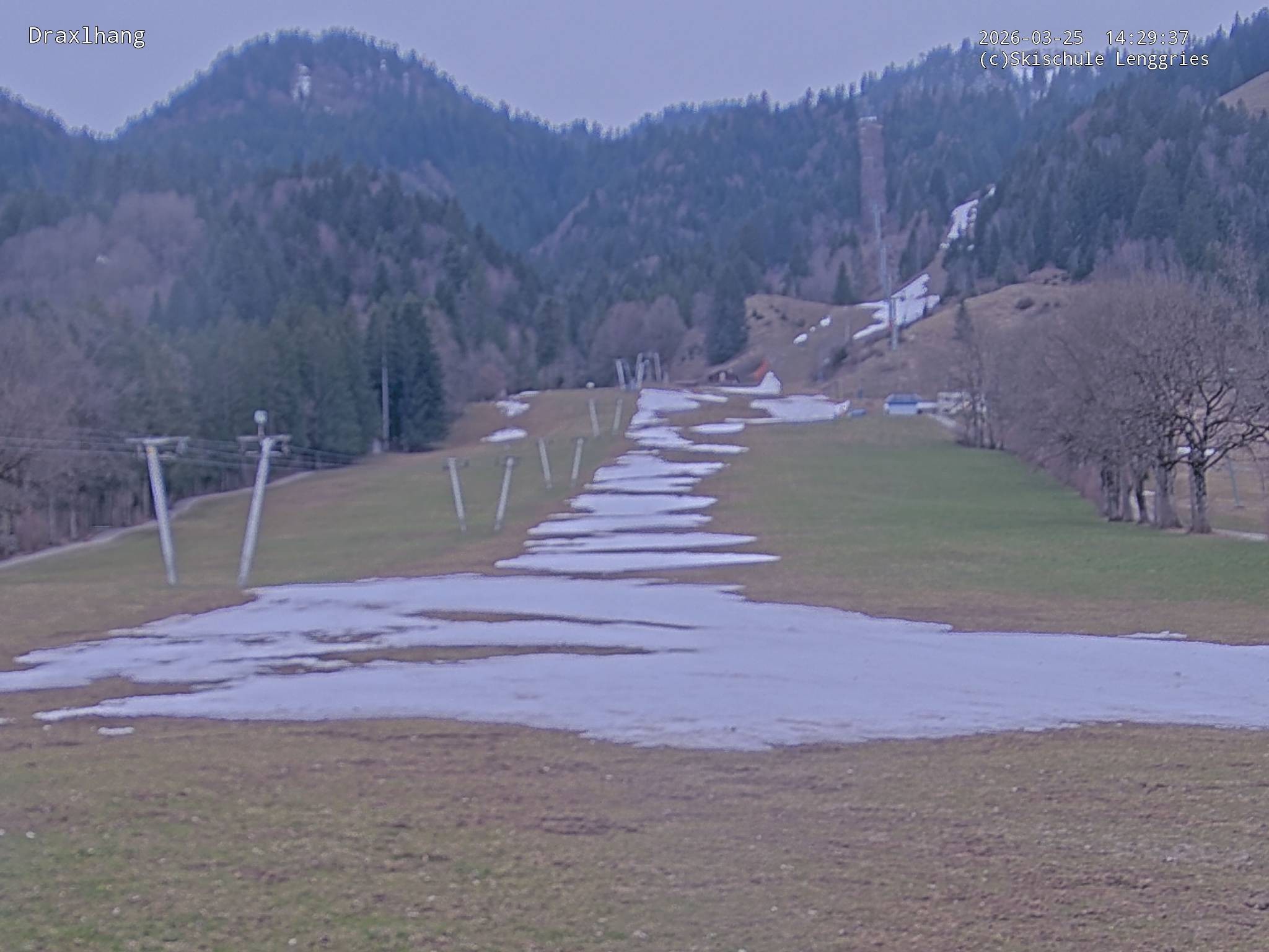 Archiv Foto Webcam Blick auf den Draxlhang