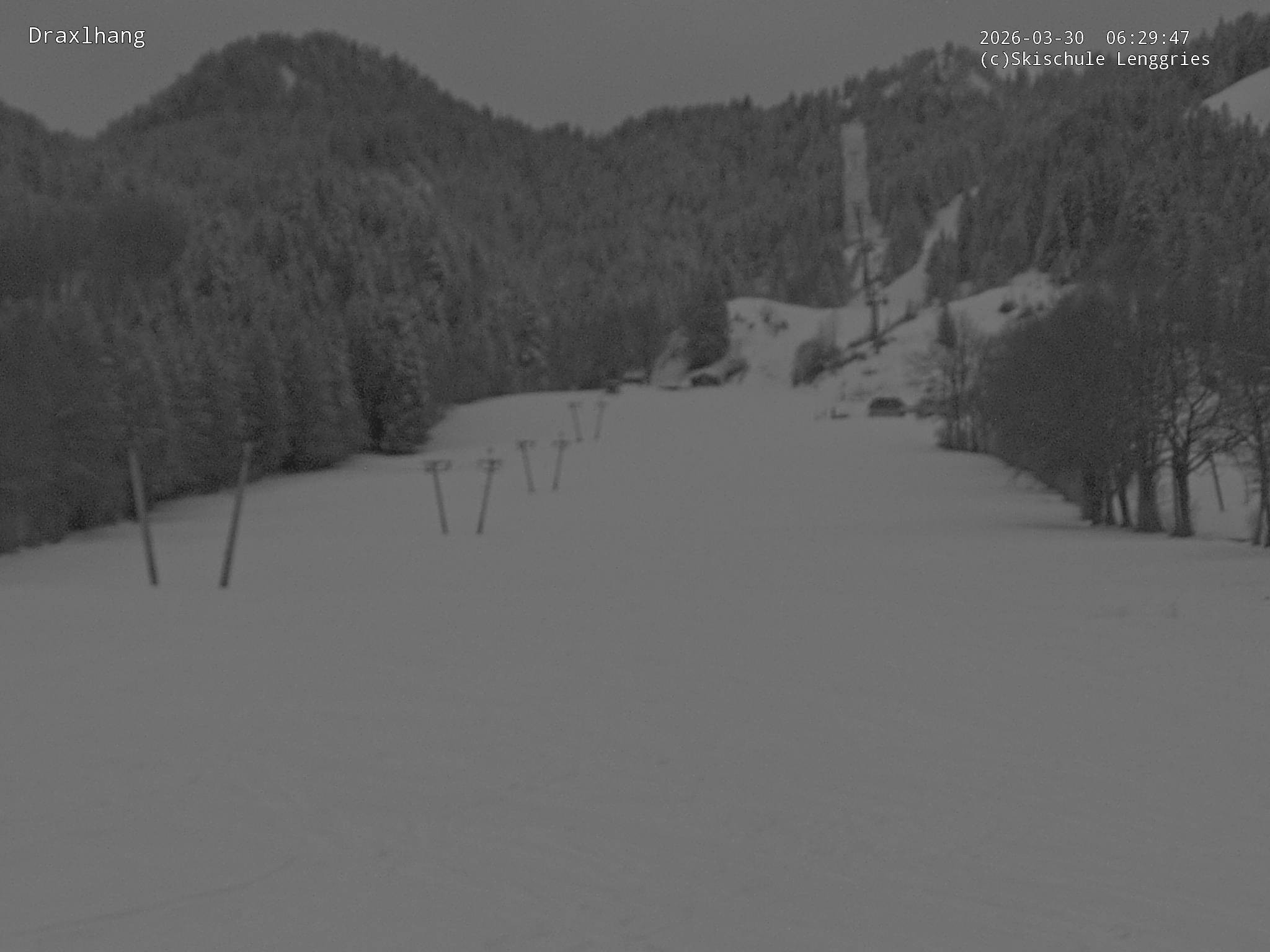 Archiv Foto Webcam Blick auf den Draxlhang