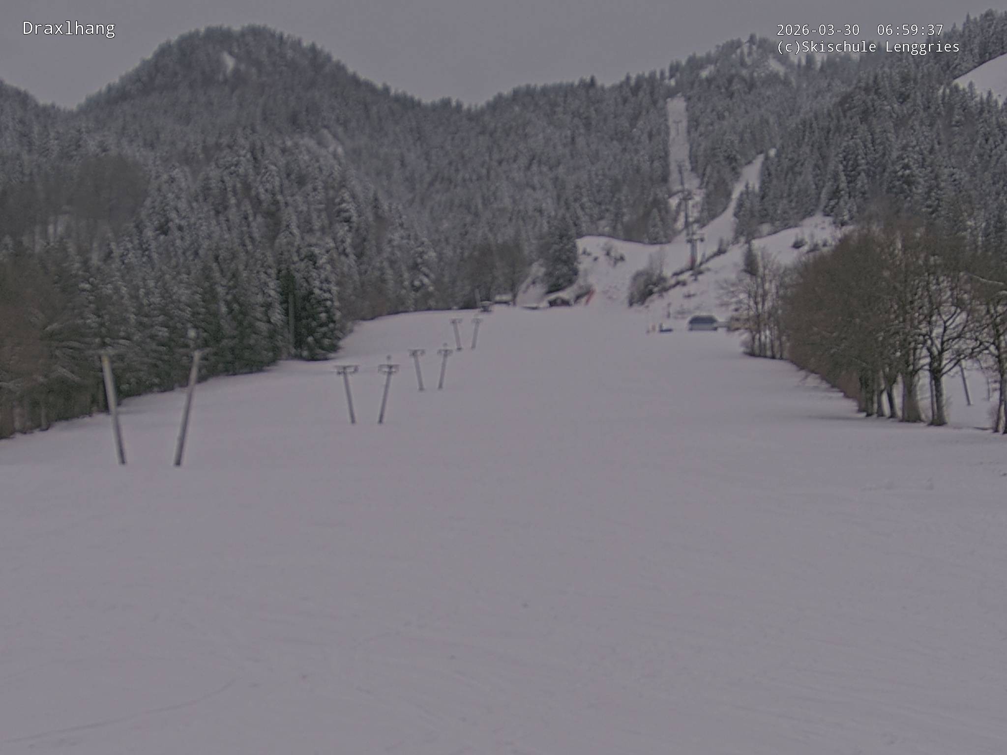 Archiv Foto Webcam Blick auf den Draxlhang