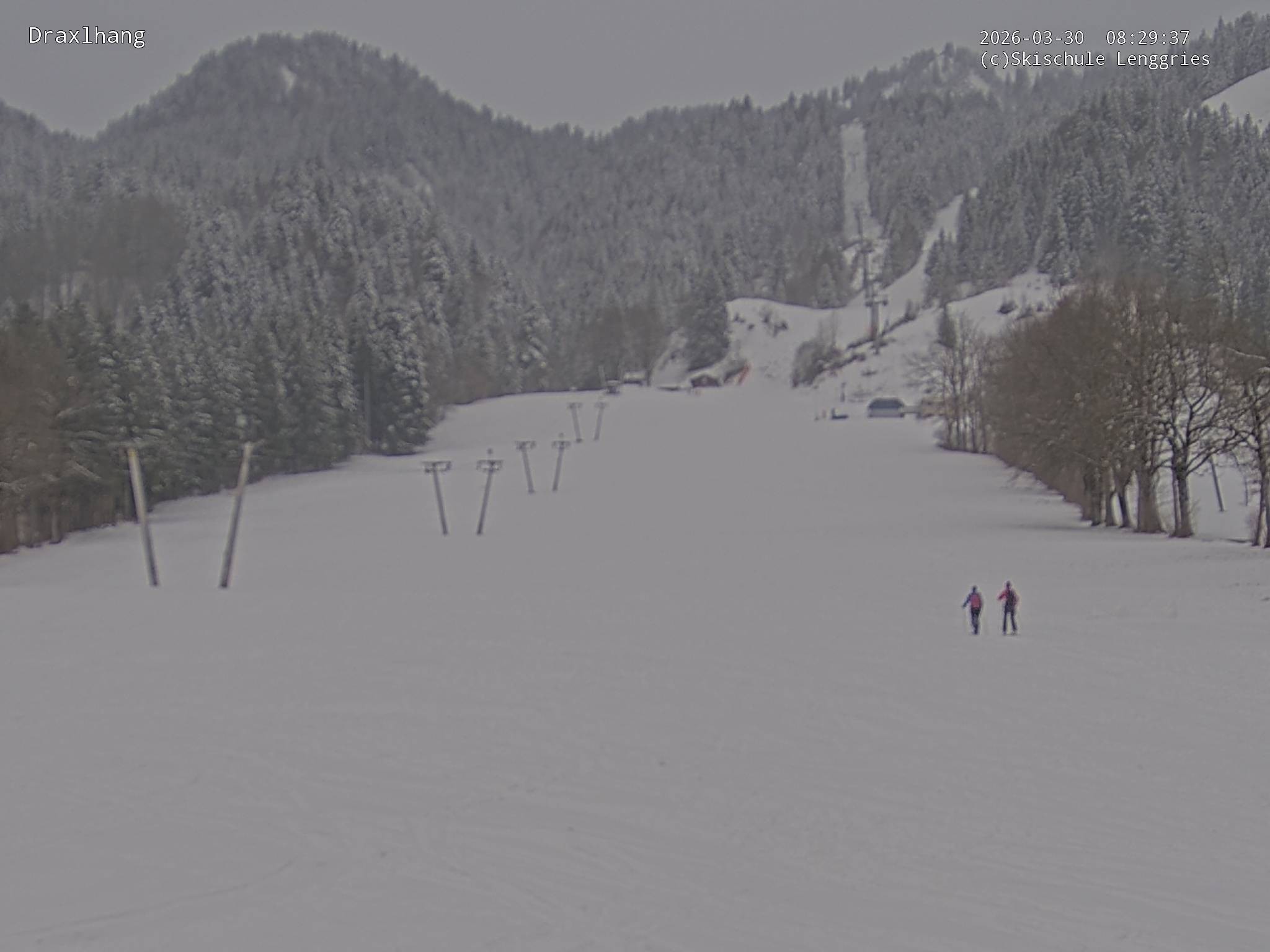 Archiv Foto Webcam Blick auf den Draxlhang