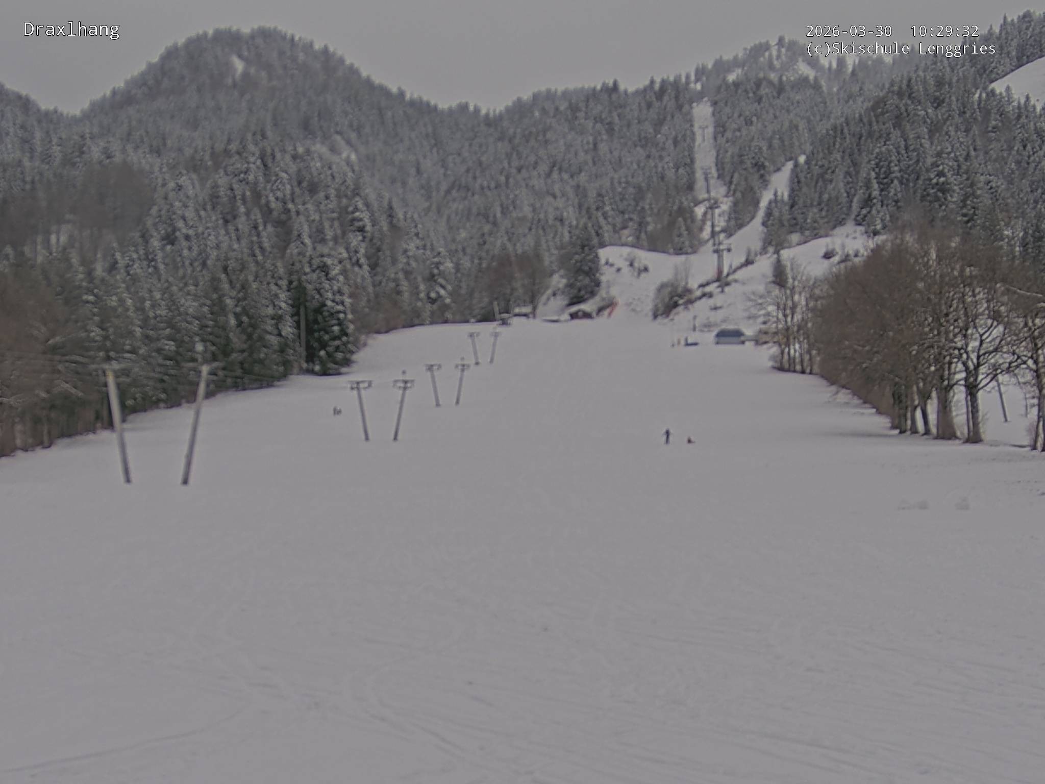 Archiv Foto Webcam Blick auf den Draxlhang