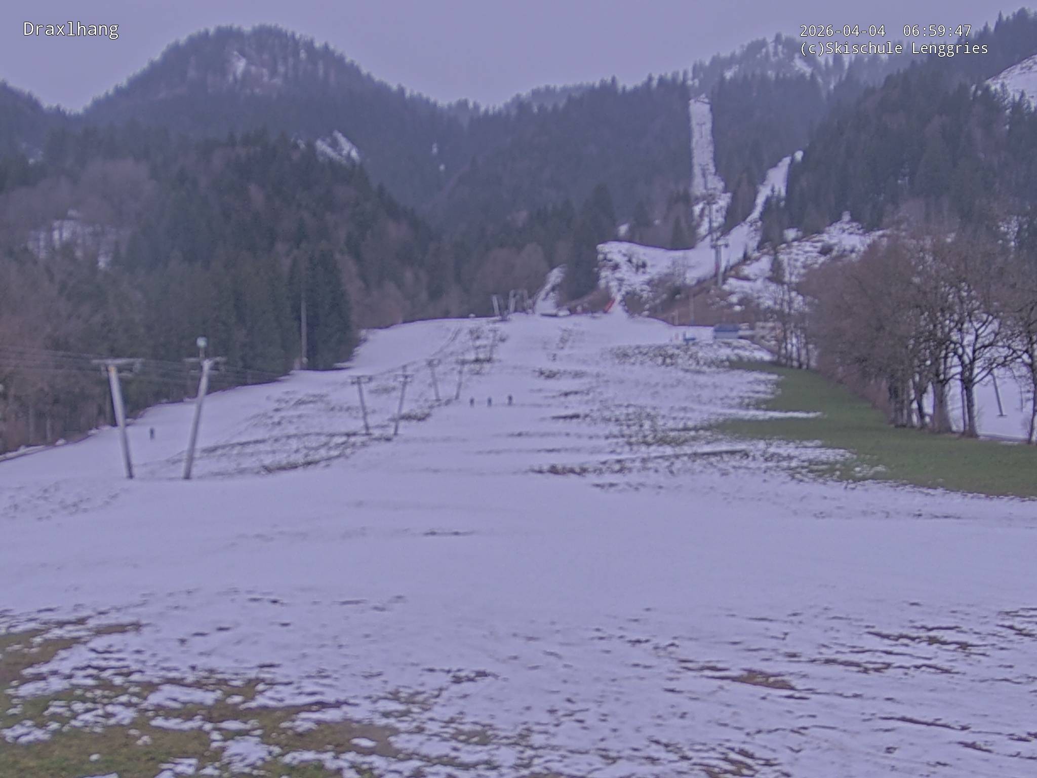 Archiv Foto Webcam Blick auf den Draxlhang